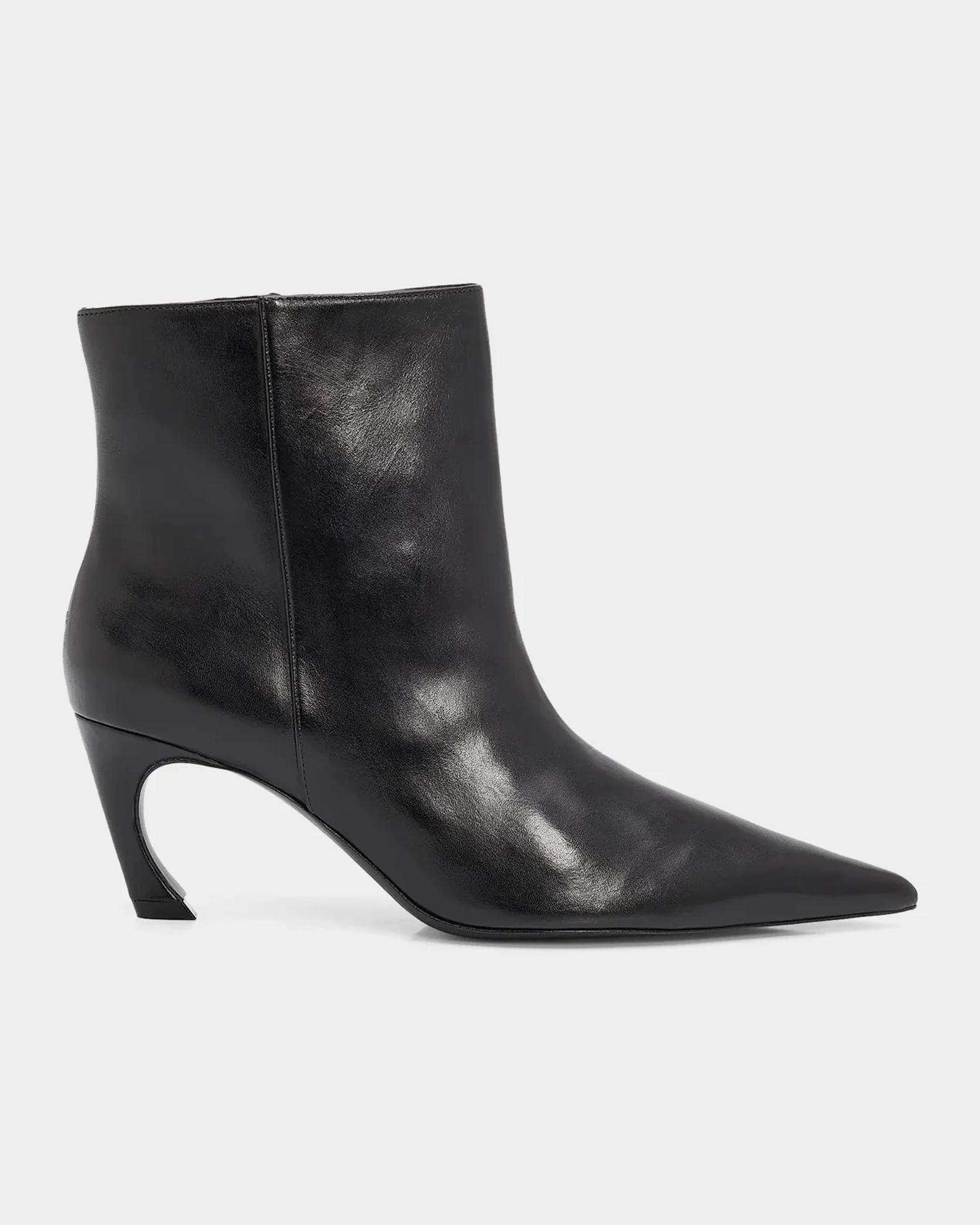Schutz 75mm Lexi Leather Ankle Boots | Neiman Marcus
