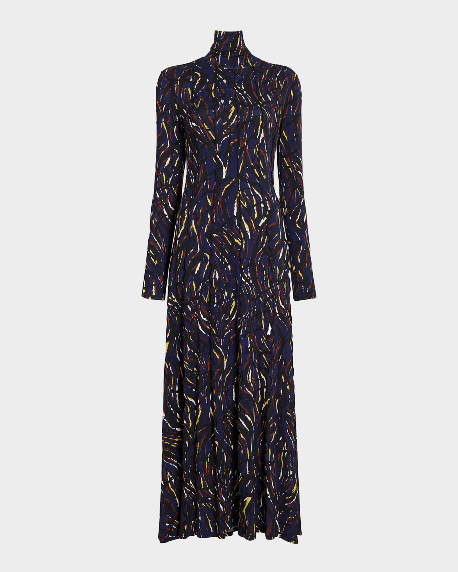 proenza schouler white label marble jersey turtleneck dress Mabel Maxi burgundy christmas dress