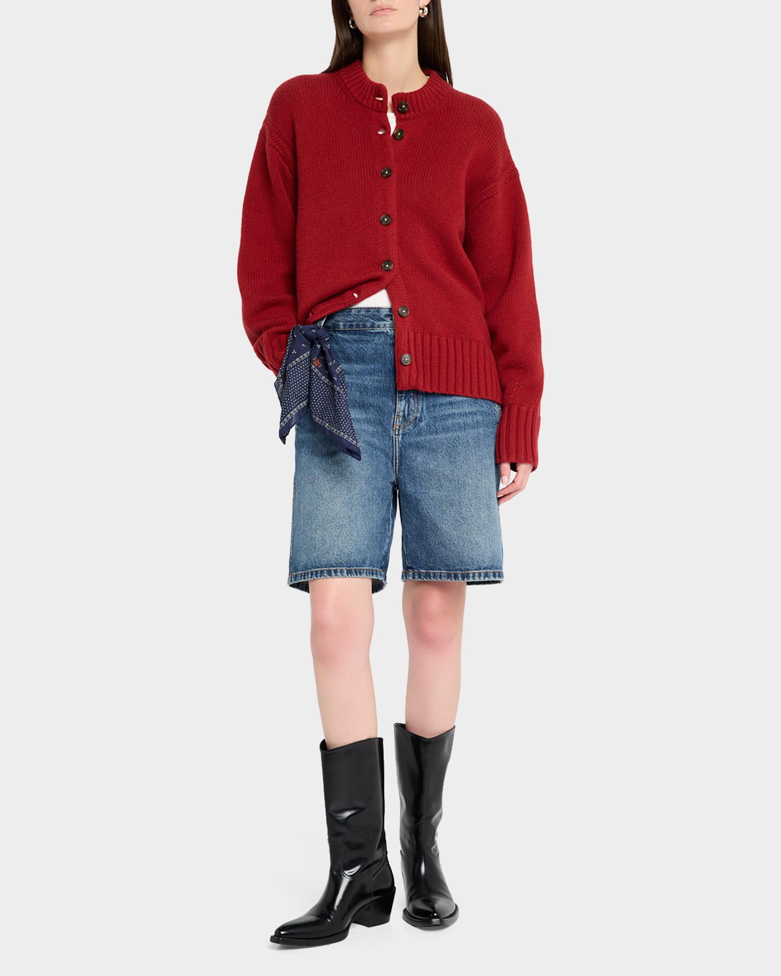 O*L様 アパートメントスリー Cashmere Crew Neck Cardi Guest in Residence Cozy Cashmere Crewneck Cardigan | Neiman Marcus