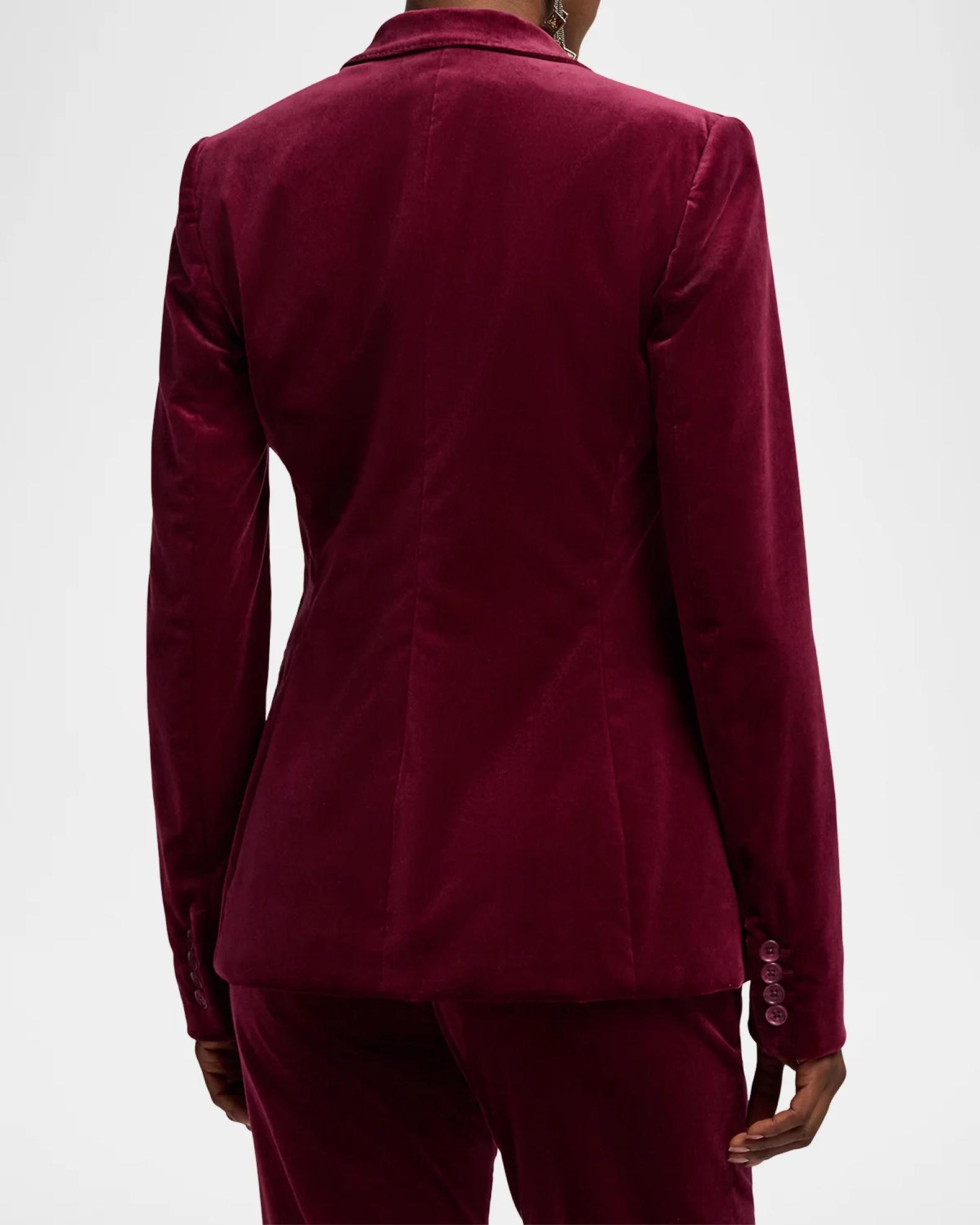 Ralph Lauren Collection Parker Stretch Velvet Jacket | Neiman Marcus