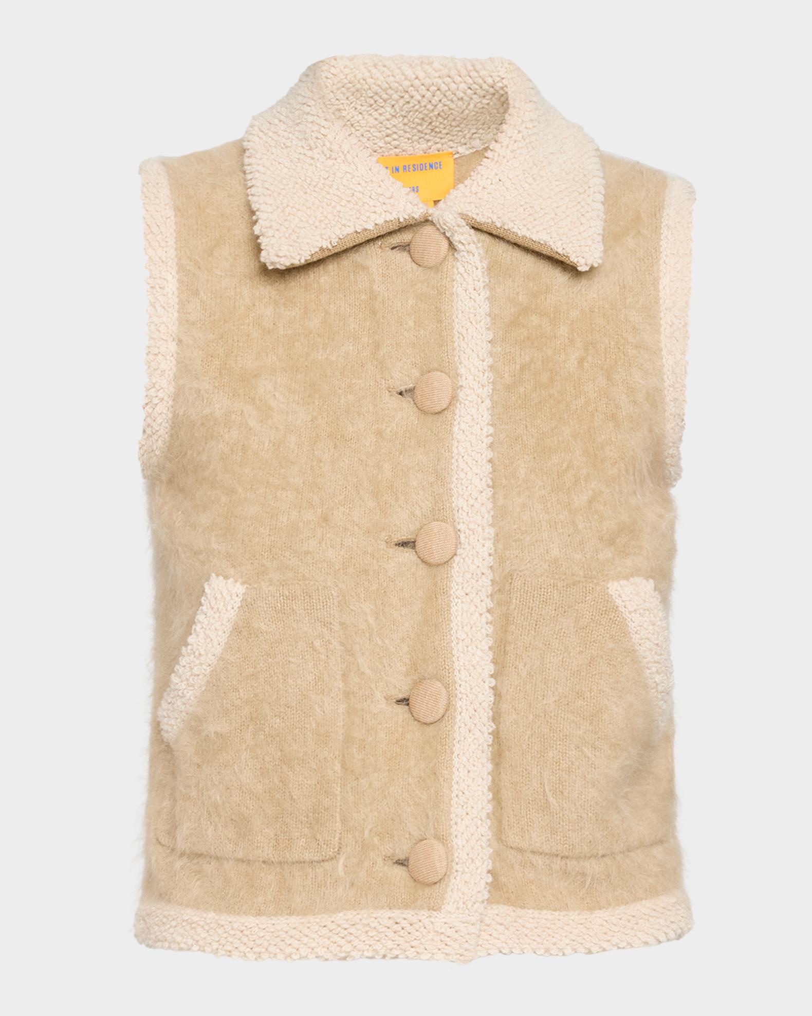 Guest in Residence Grizzly Wrangler Cashmere Vest | Neiman Marcus