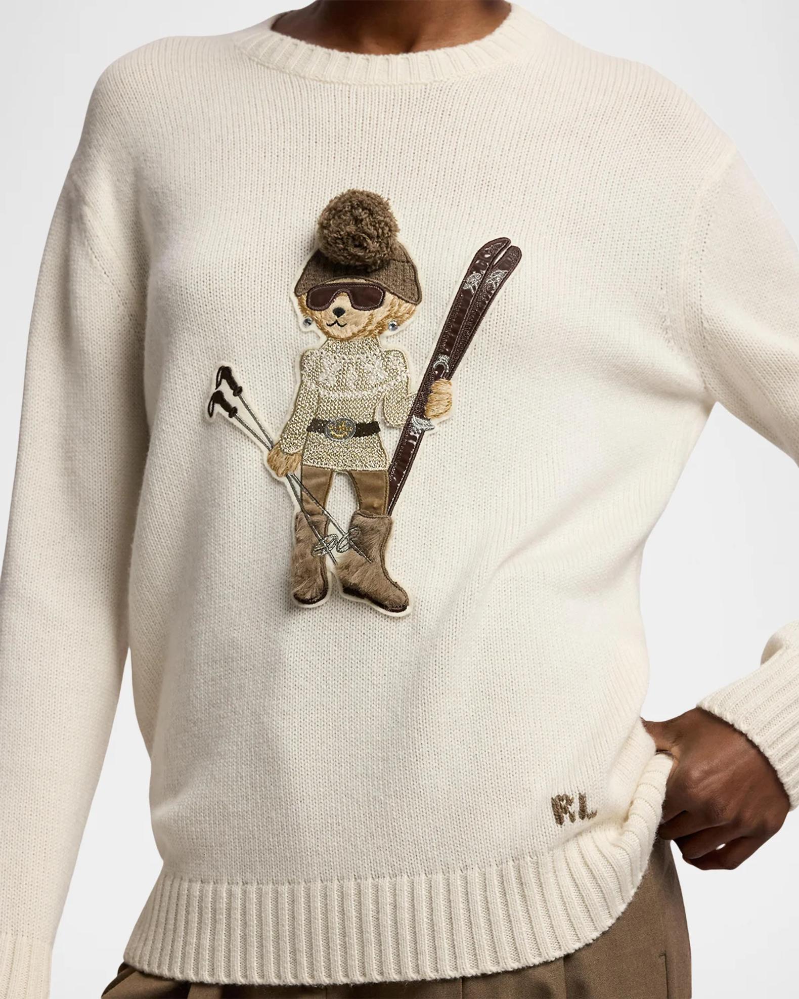 【くまさん様】Weekend in S'pore &Napoleon &Polo Ralph Lauren Collection Holiday Polo Bear Cashmere Sweater