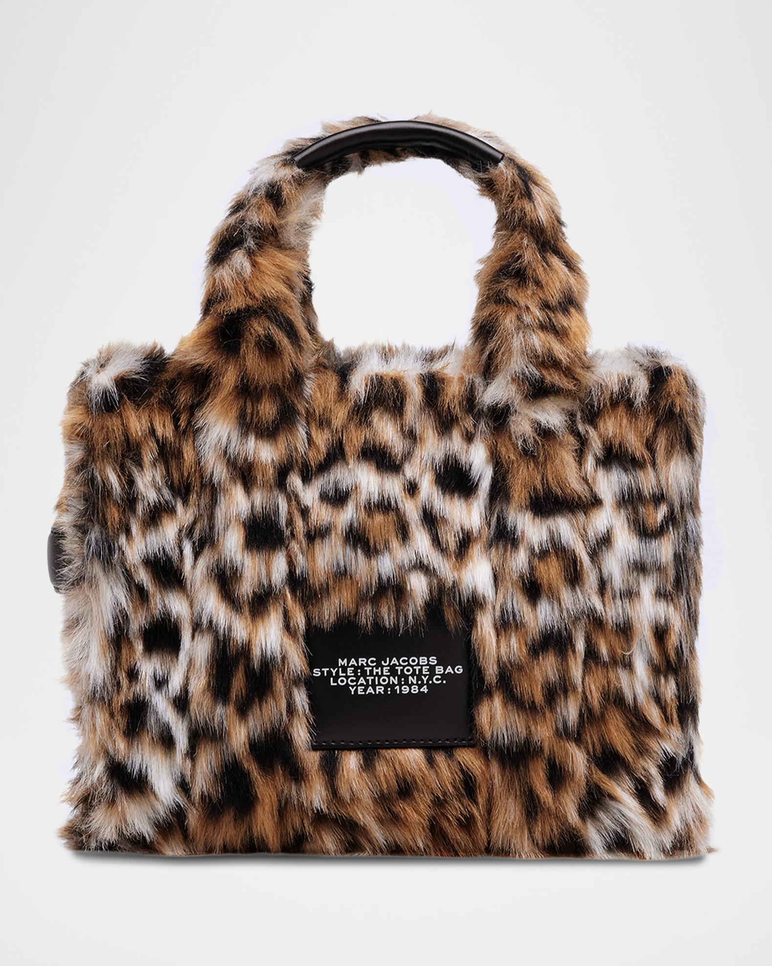 MARC BY MARC JACOBS ヒョウ柄マザーズバッグ Marc Jacobs The Small Tote Leopard Faux Fur Bag | Neiman Marcus