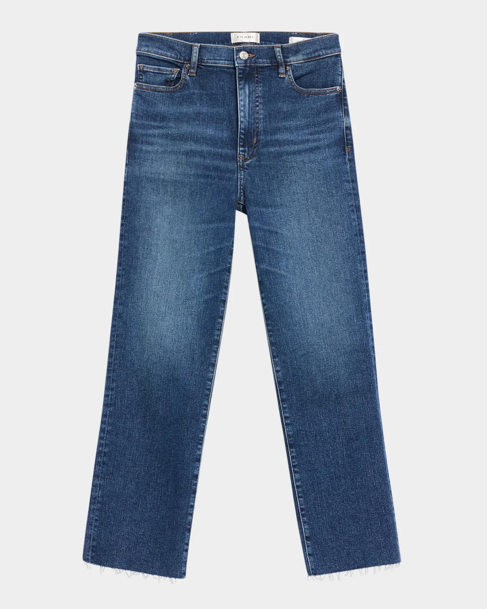 FRAME Le Sleek High-Rise Straight Jeans | Neiman Marcus