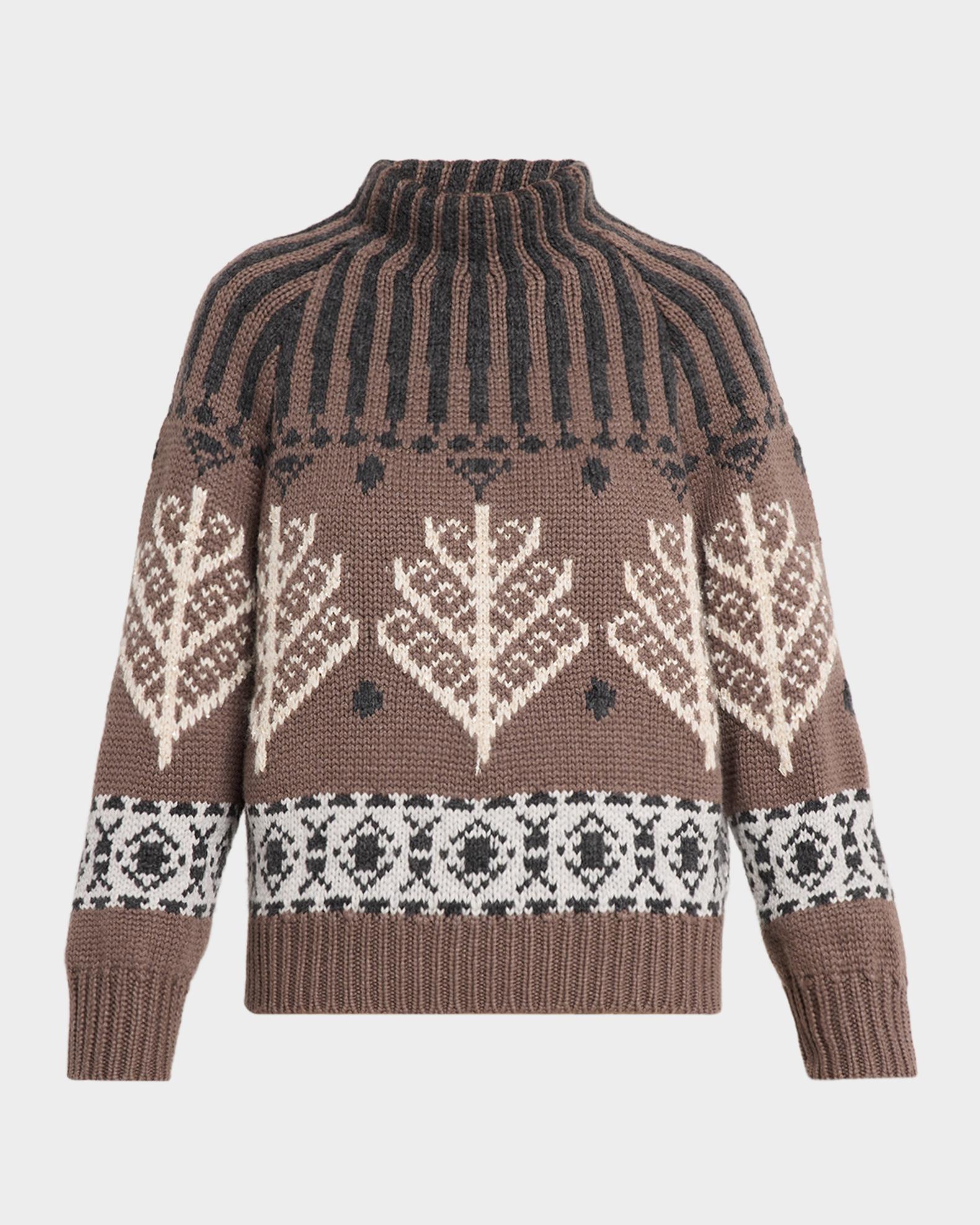 Brunello Cucinelli Nordic Heritage Fair-Isle Cashmere Knit
