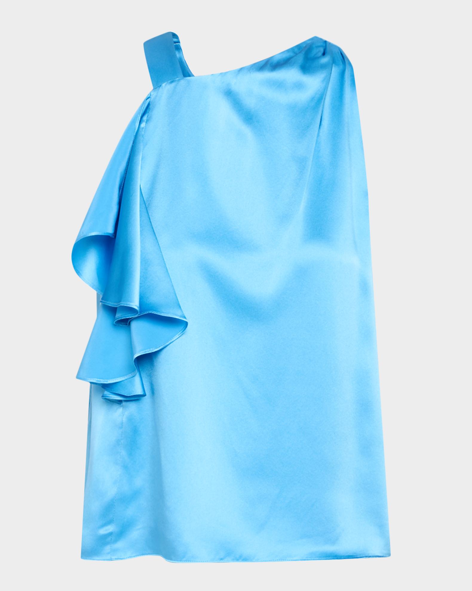 Ramy Brook Danielle Sleeveless Ruffle Blouse | Neiman Marcus