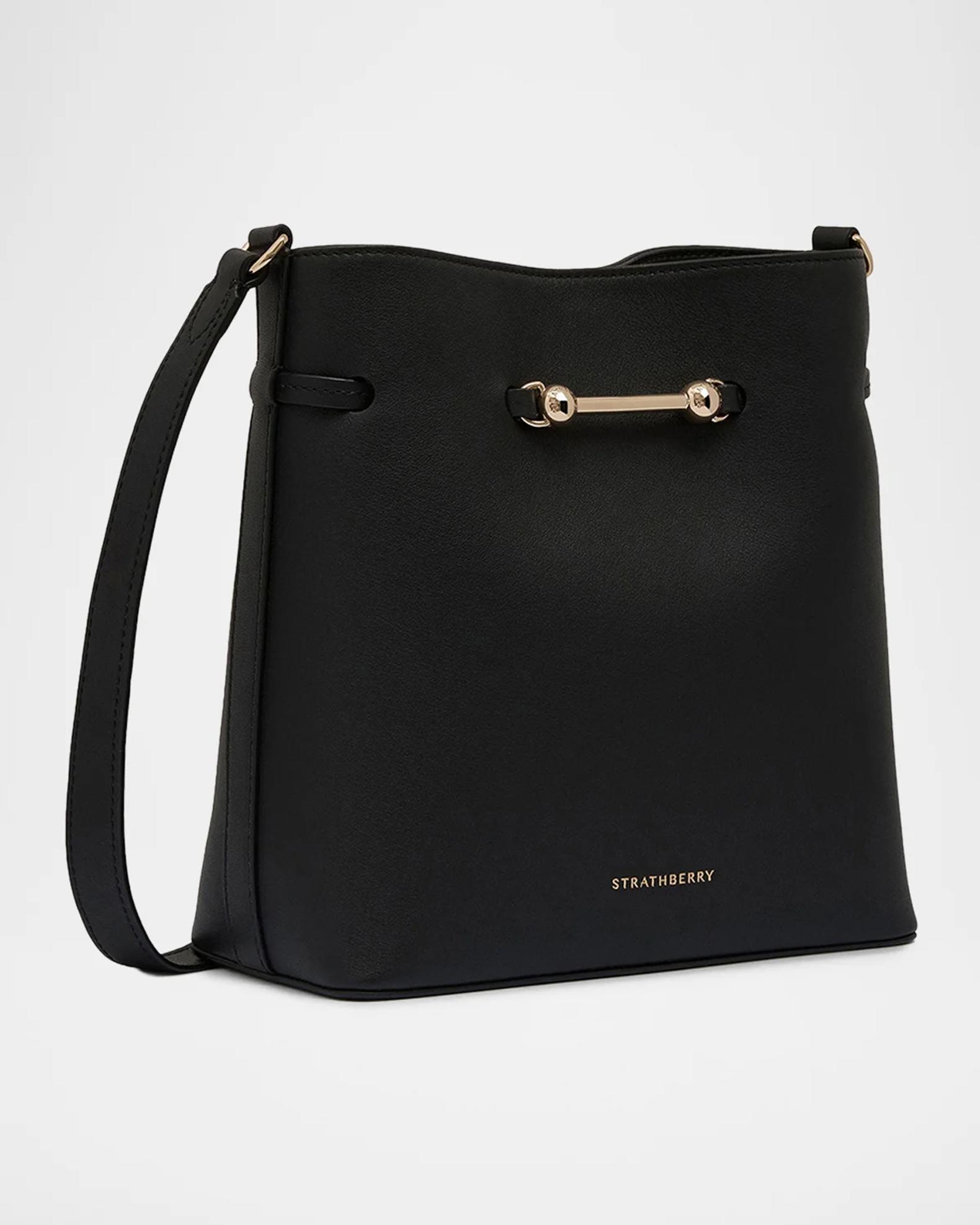Strathberry Corda Small Leather Bucket Bag | Neiman Marcus