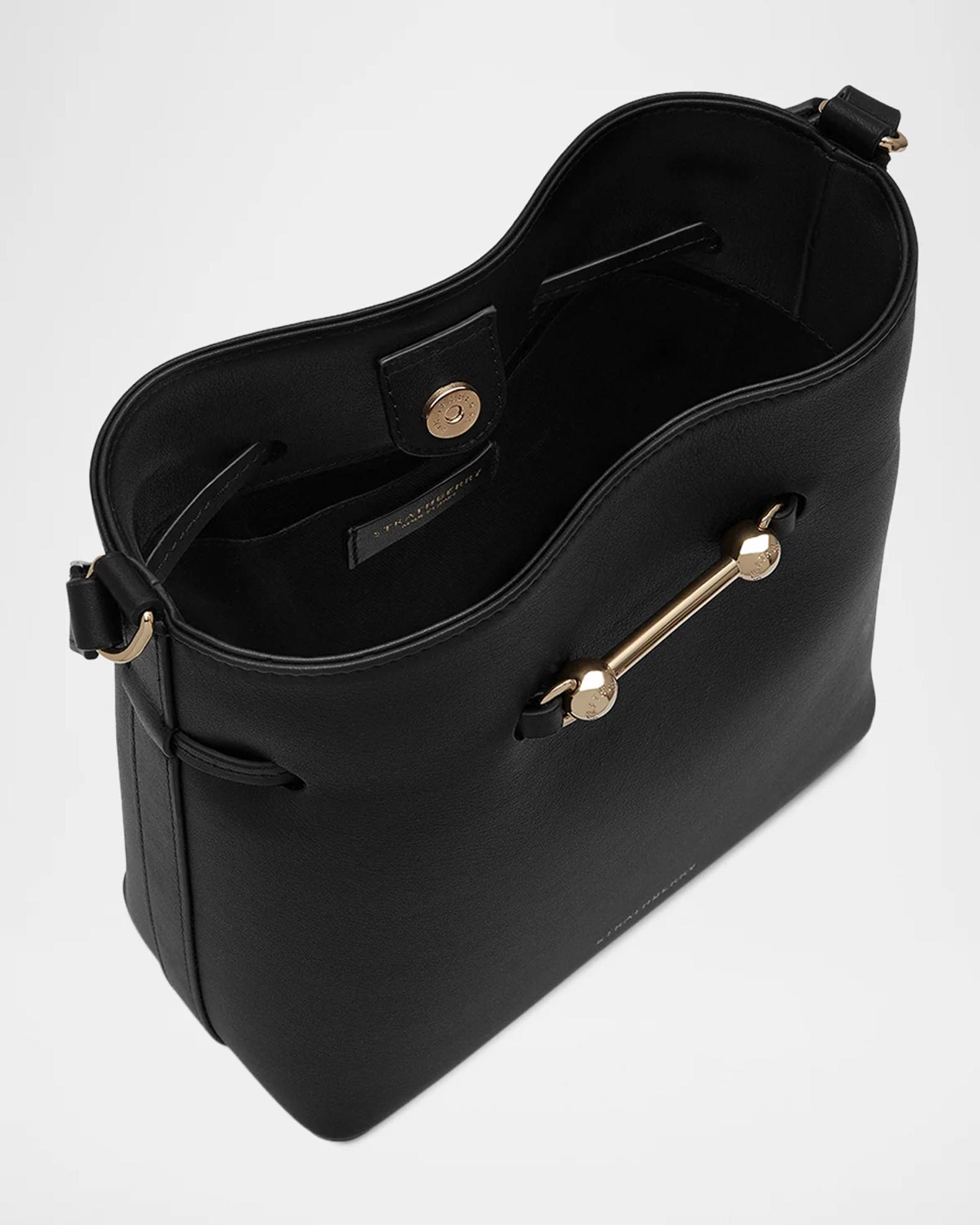 Strathberry Corda Small Leather Bucket Bag | Neiman Marcus