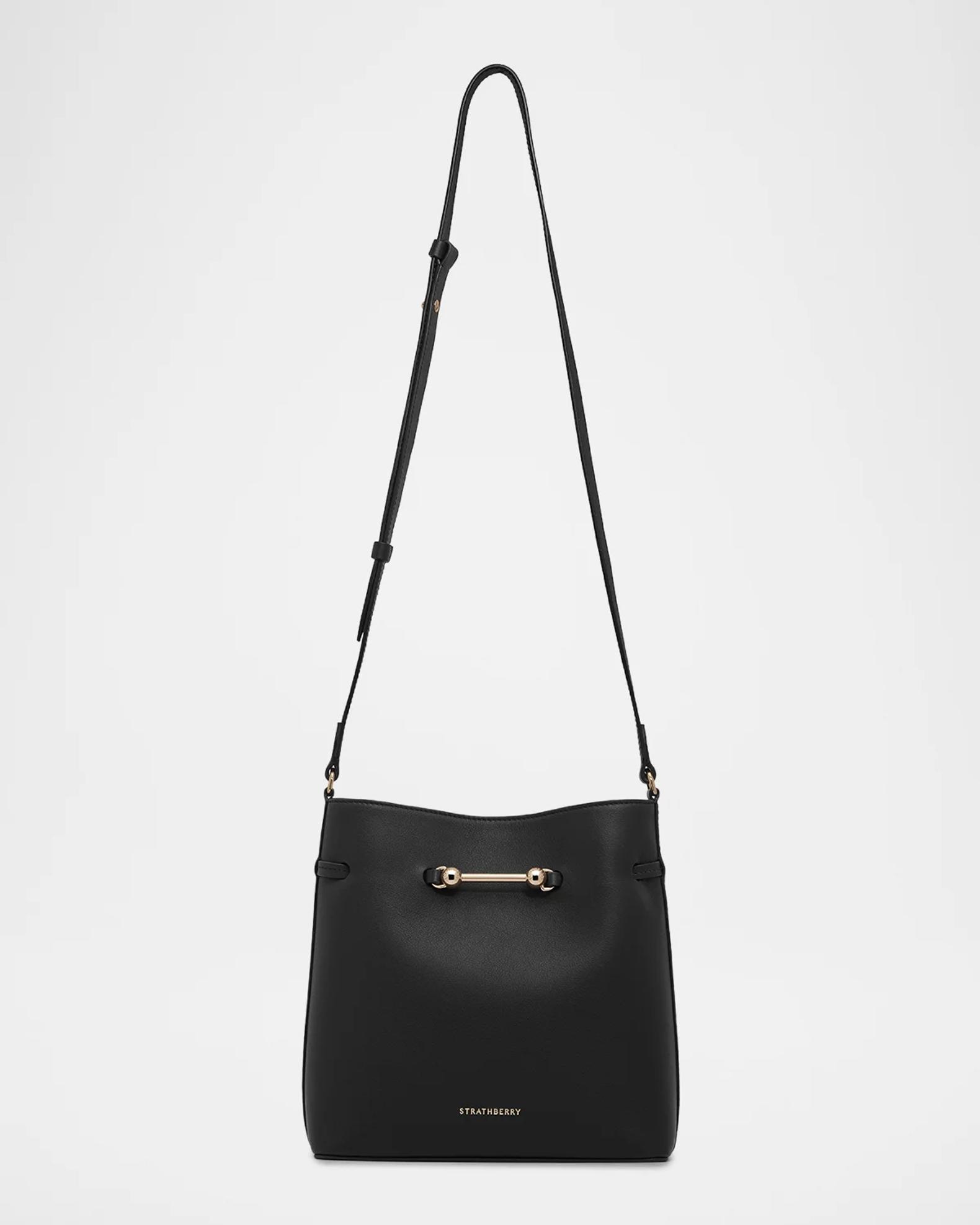 Strathberry Corda Small Leather Bucket Bag | Neiman Marcus