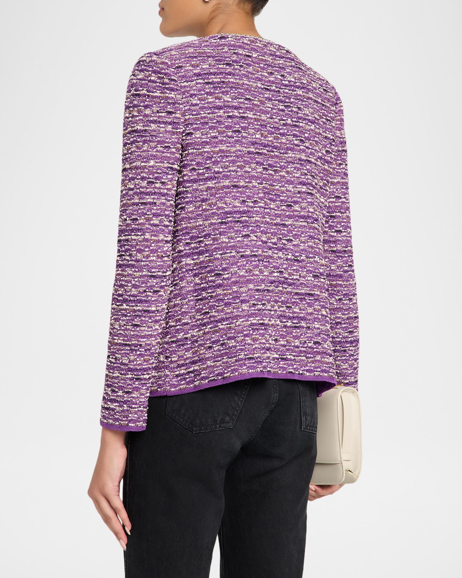 即日発送】Lumi tweed-like ribbon knit Heritage Ribbon Tweed Knit