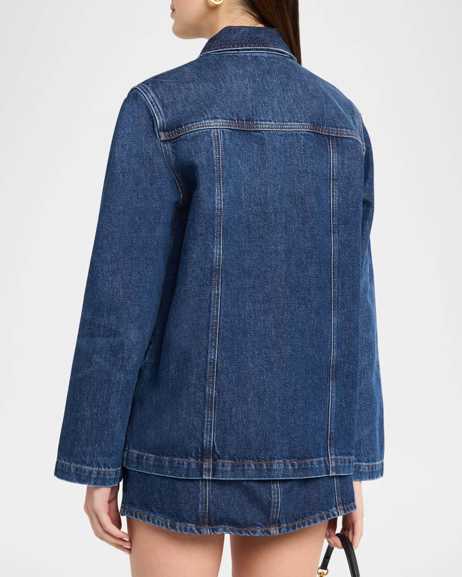 FRAME The Denim Utility Jacket | Neiman Marcus