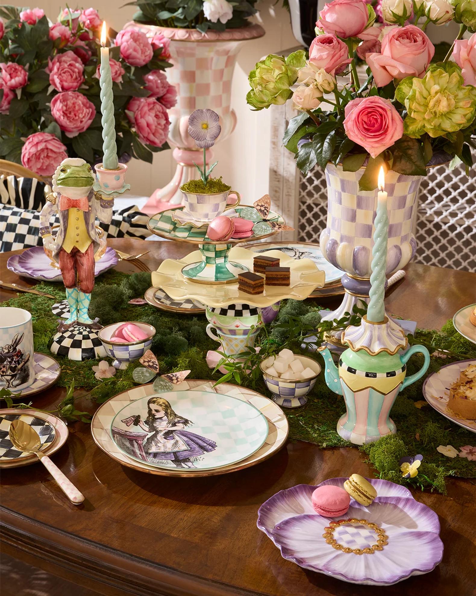 MacKenzie-Childs Fergal Butler Candleholder | Neiman Marcus