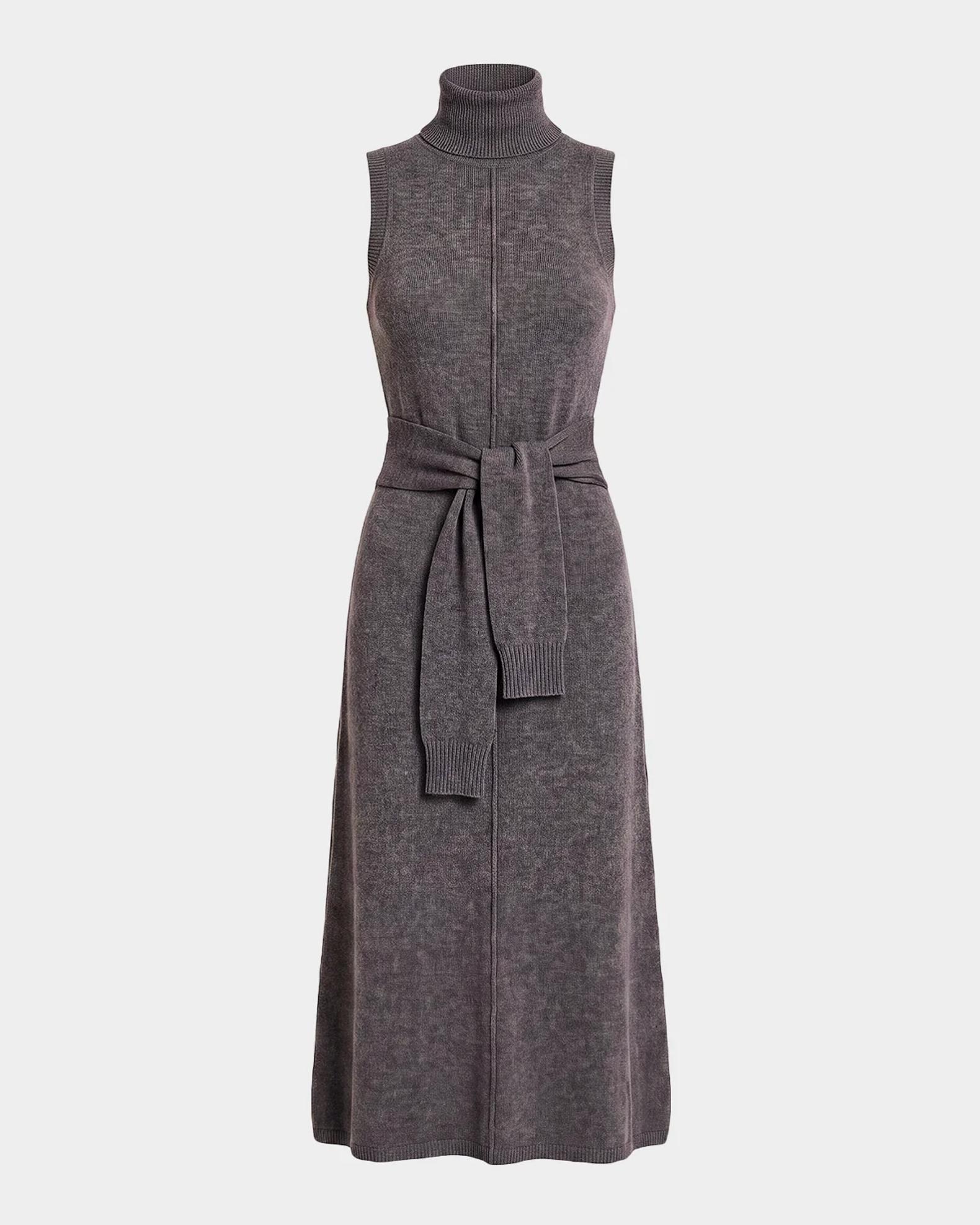 NICHOLAS Zinnia Sleeveless Turtleneck Midi Sweater Dress | Neiman