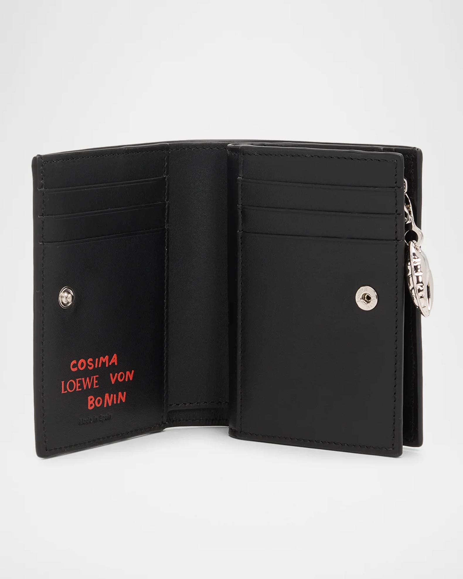 LOEWE x Cosima Von Bonin Claw Compact Wallet | Neiman Marcus