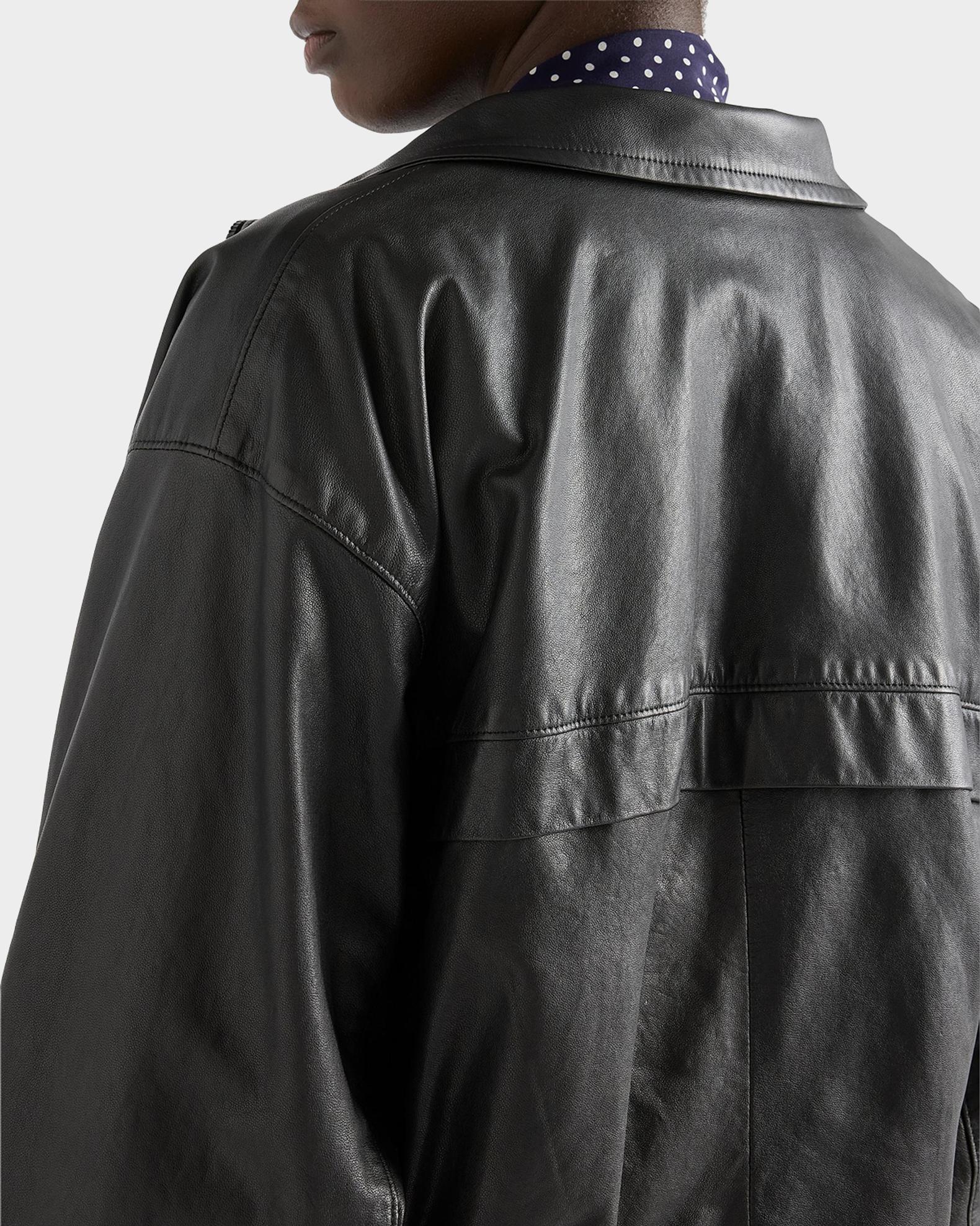 Prada Nappa Leather Jacket | Neiman Marcus