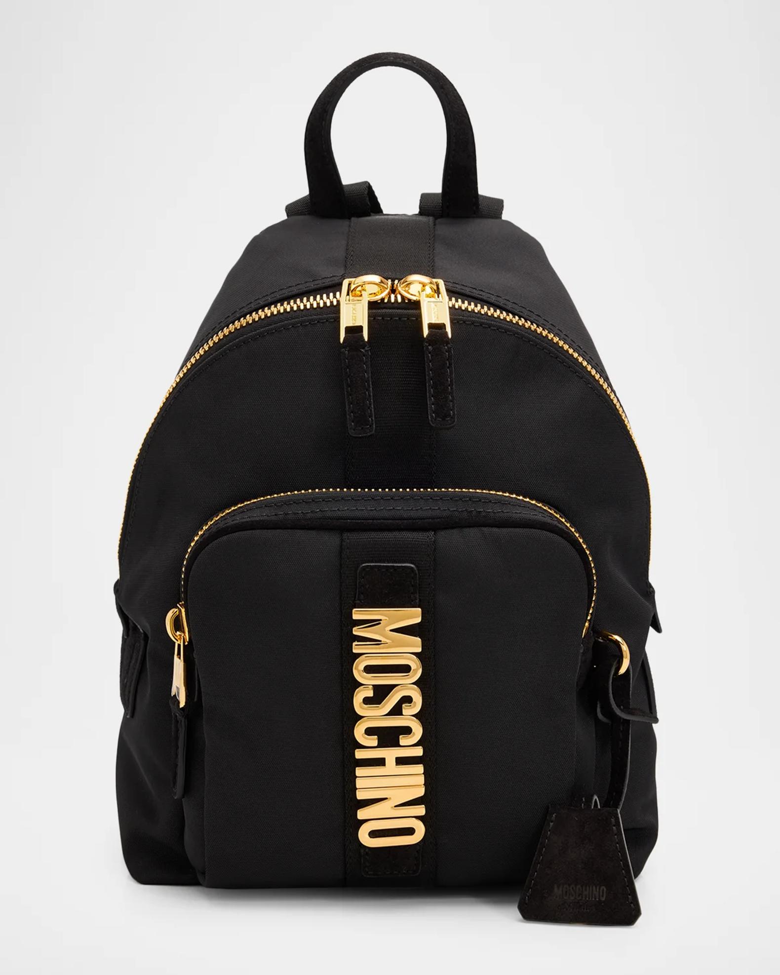Moschino Men's Logo Backpack | Neiman Marcus