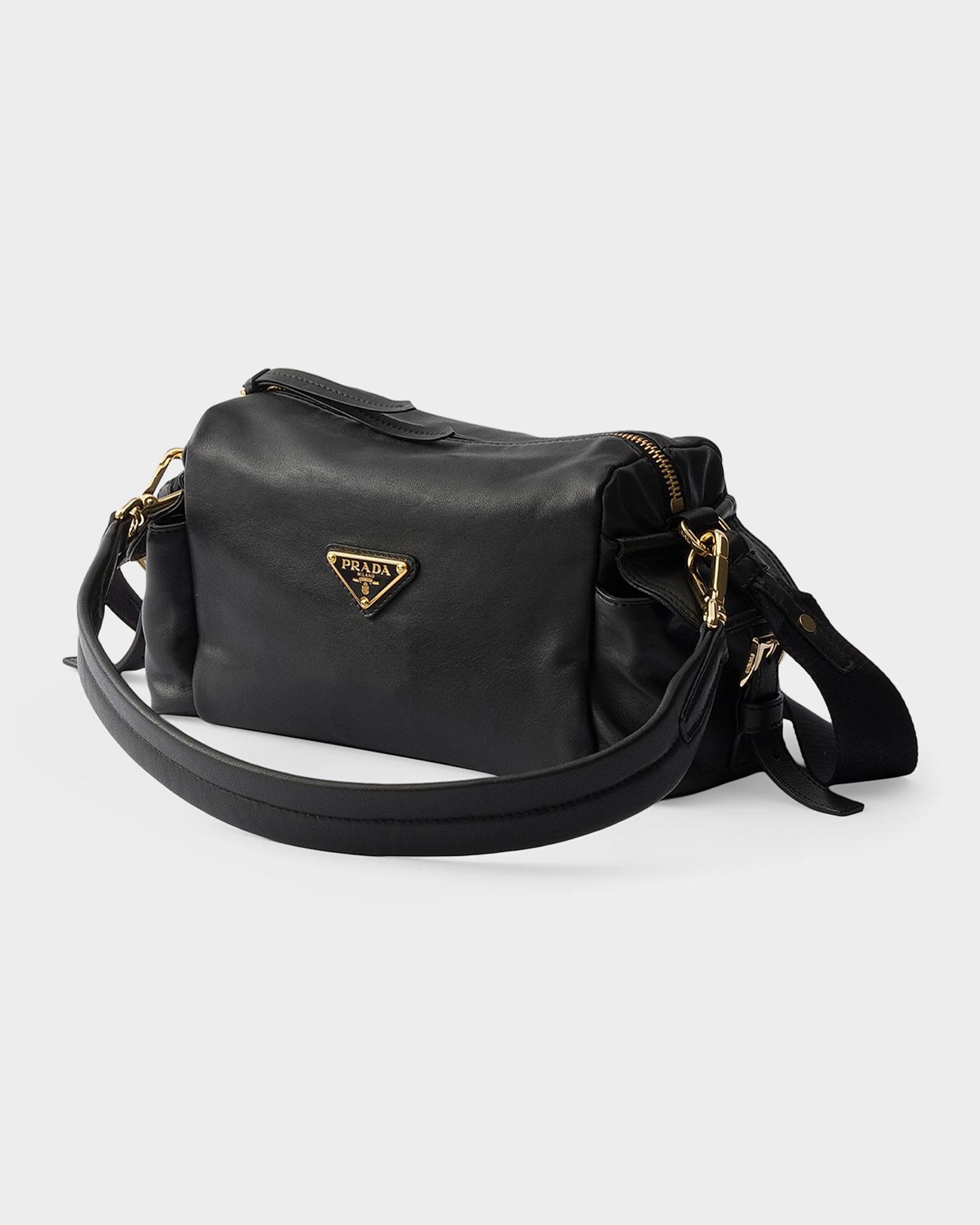 Prada Explore Small Nappa Leather Shoulder Bag | Neiman Marcus