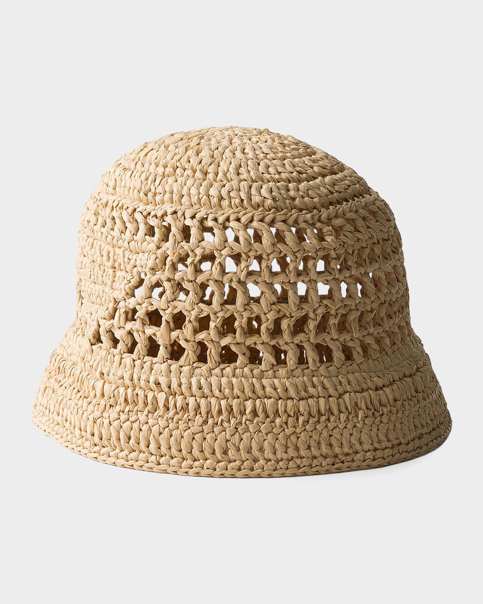 Prada Crochet Bucket Hat | Neiman Marcus