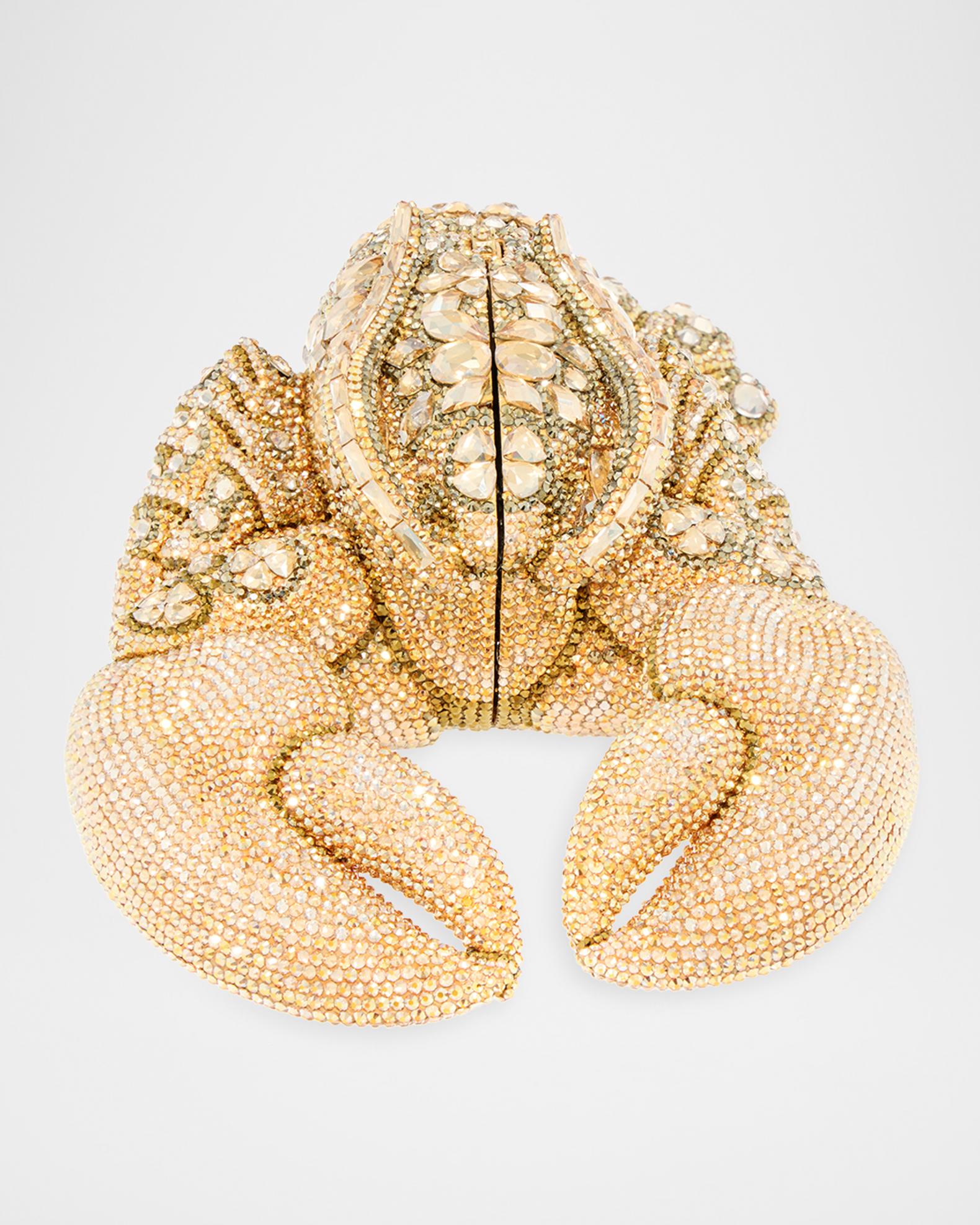 Judith Leiber Couture Lobster Sheldon Crystal Clutch Bag | Neiman
