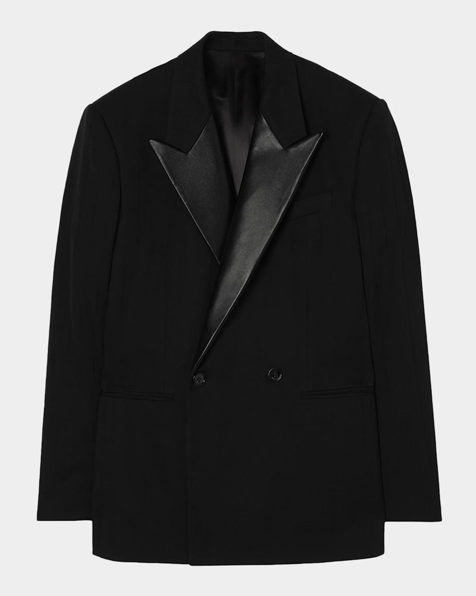 Burberry Men's Slim Fit Wool Satin-Lapel Tuxedo Jacket | Neiman Marcus