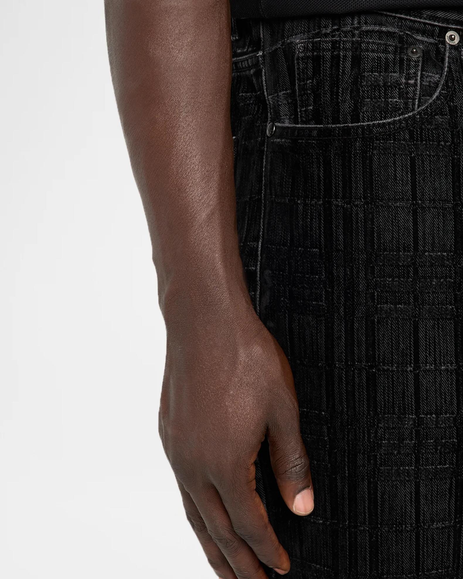 Burberry Danny Check Straight-Leg Jeans | Neiman Marcus