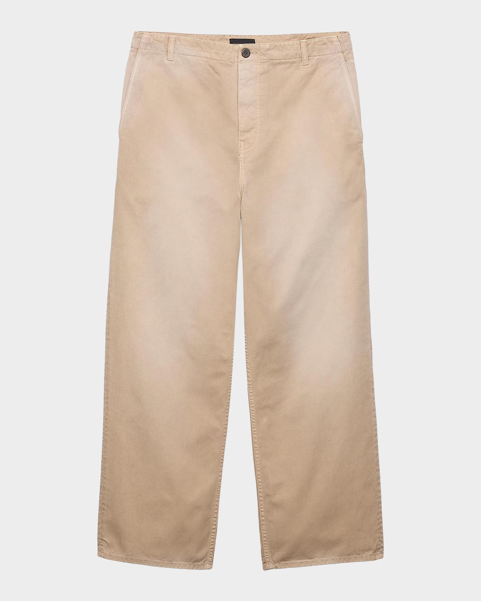 Prada Men's Garment-Dyed Cotton Gabardine Pants | Neiman Marcus
