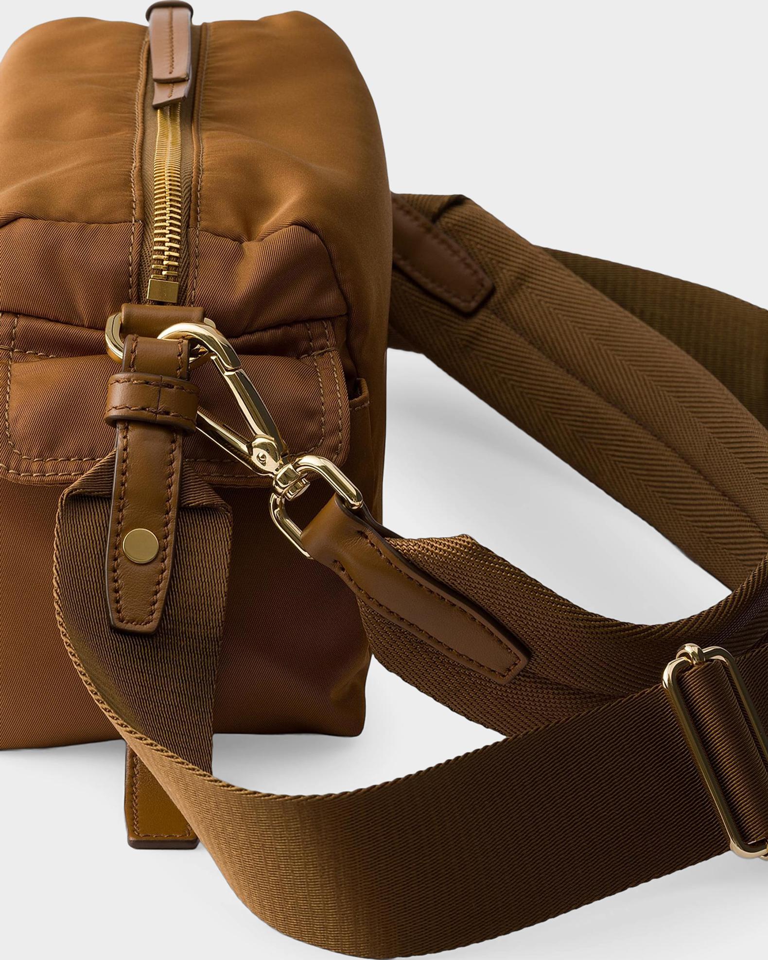 Prada Explore Small Re-Nylon & Leather Shoulder Bag | Neiman Marcus