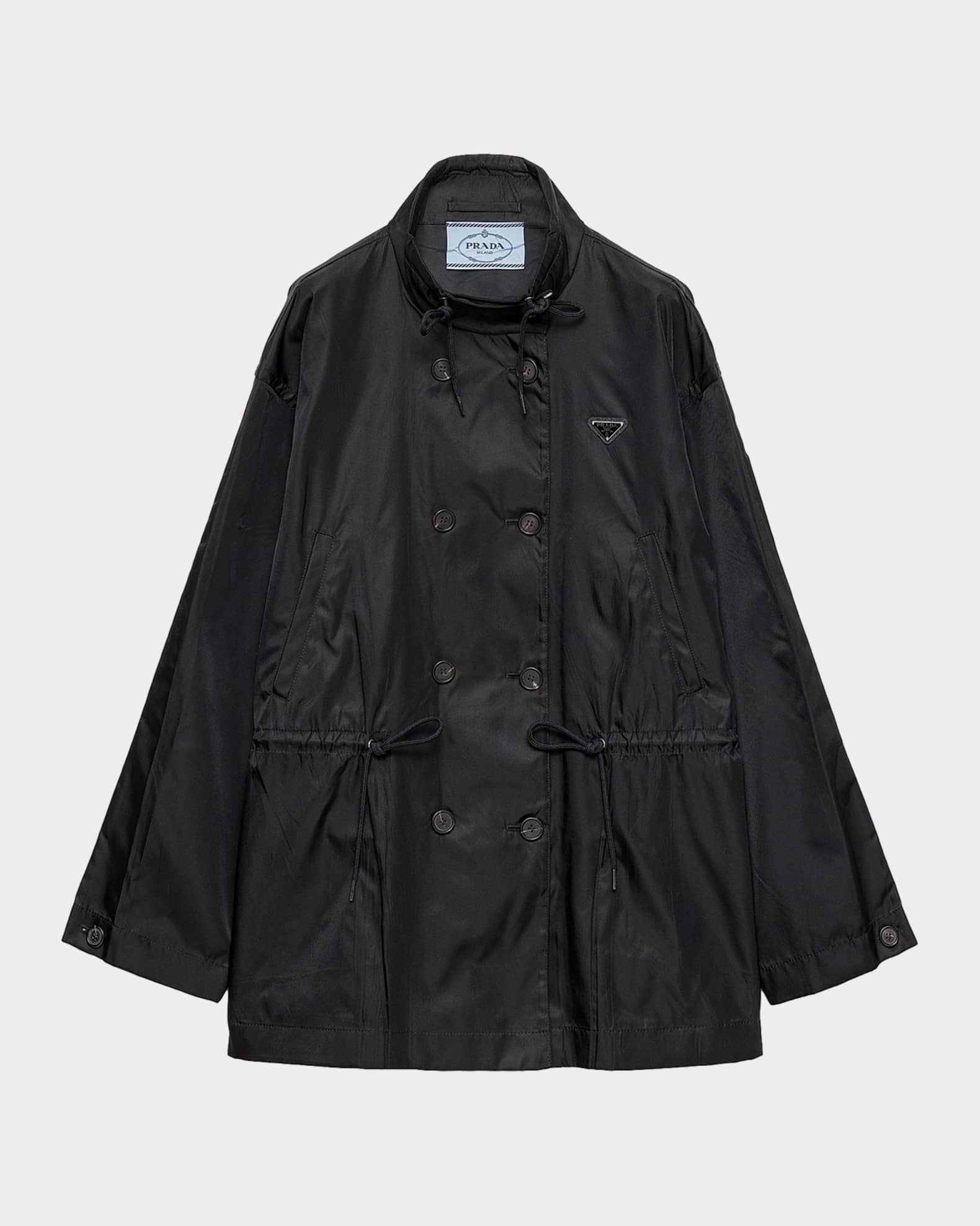 Prada Re-Nylon Rain Jacket | Neiman Marcus