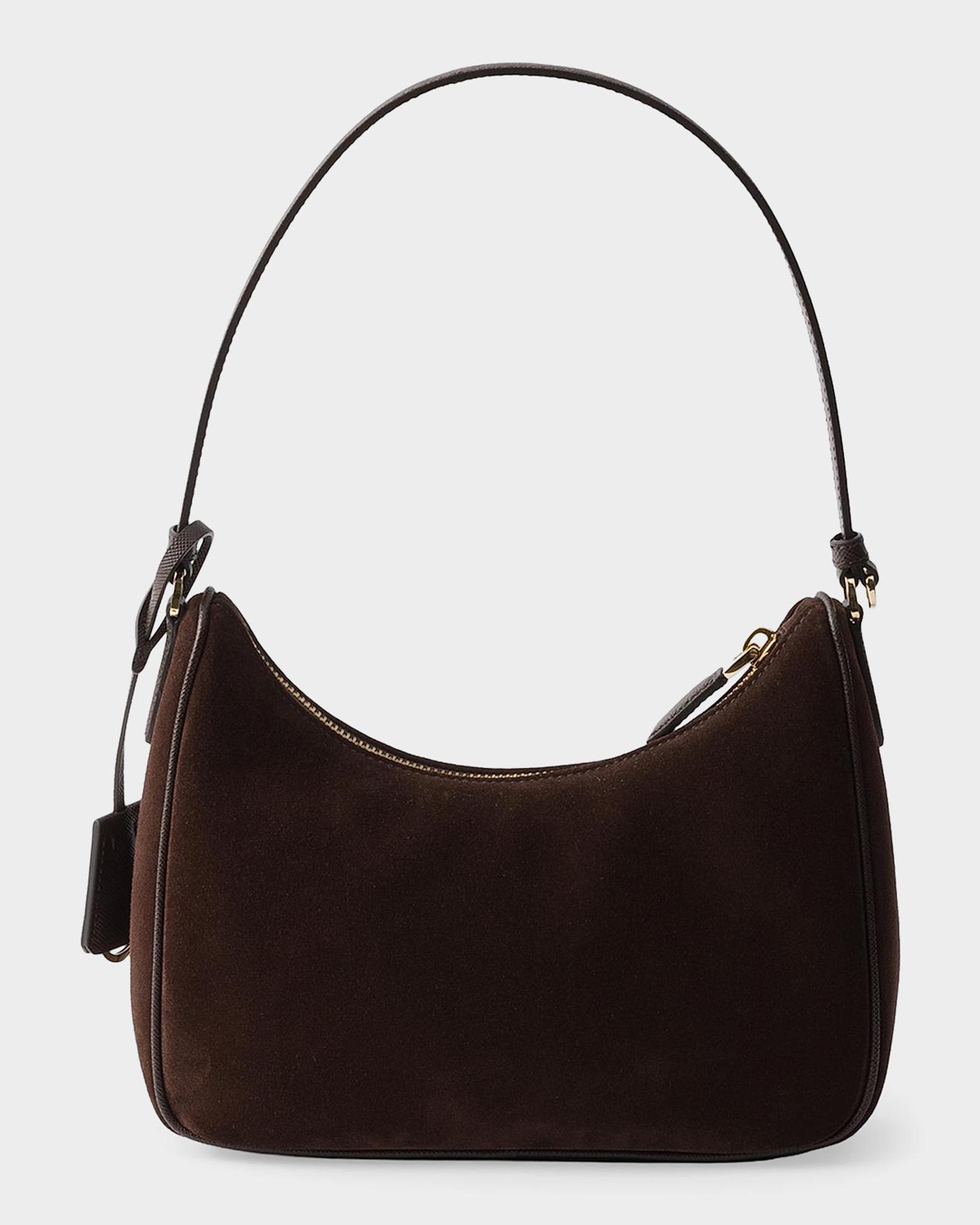 Prada Re-Edition 2005 Suede Mini-Bag | Neiman Marcus