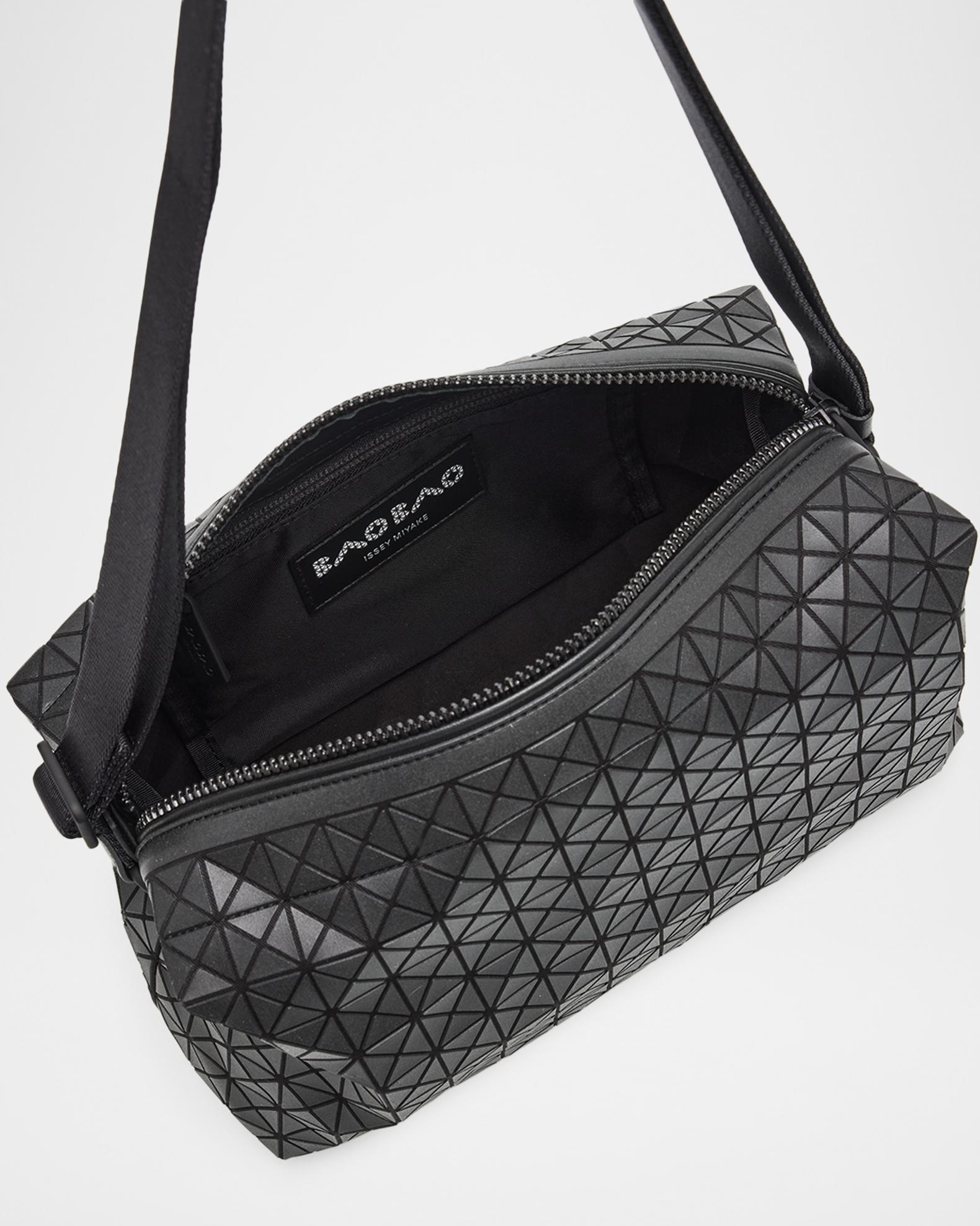BAO BAO ISSEY MIYAKE Men's Geometric Cotton Shoulder Bag | Neiman