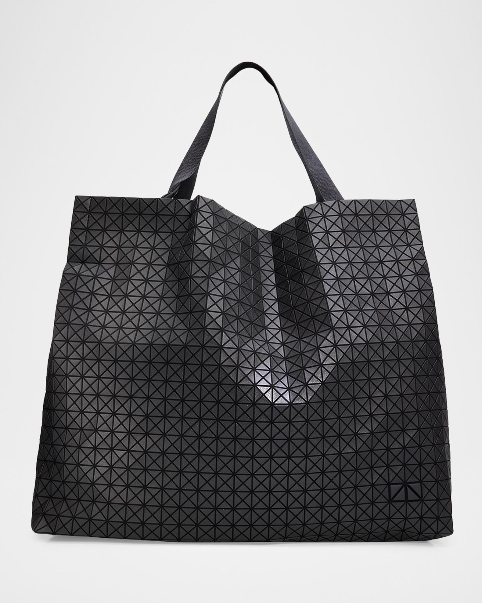 バッグ Issey Miyake Bao Bao cart large black BAO BAO ISSEY MIYAKE Men's Cart S Geometric Cotton Tote Bag