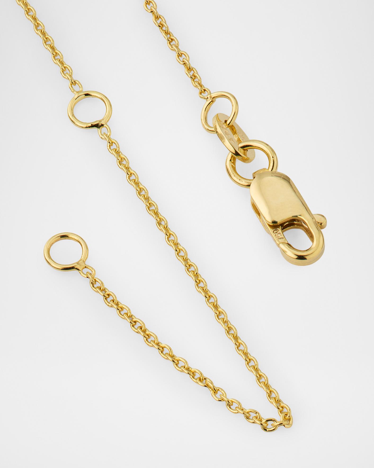 Roberto Coin Tiny Treasurers 18K Yellow Gold Love Story Book Necklace ...