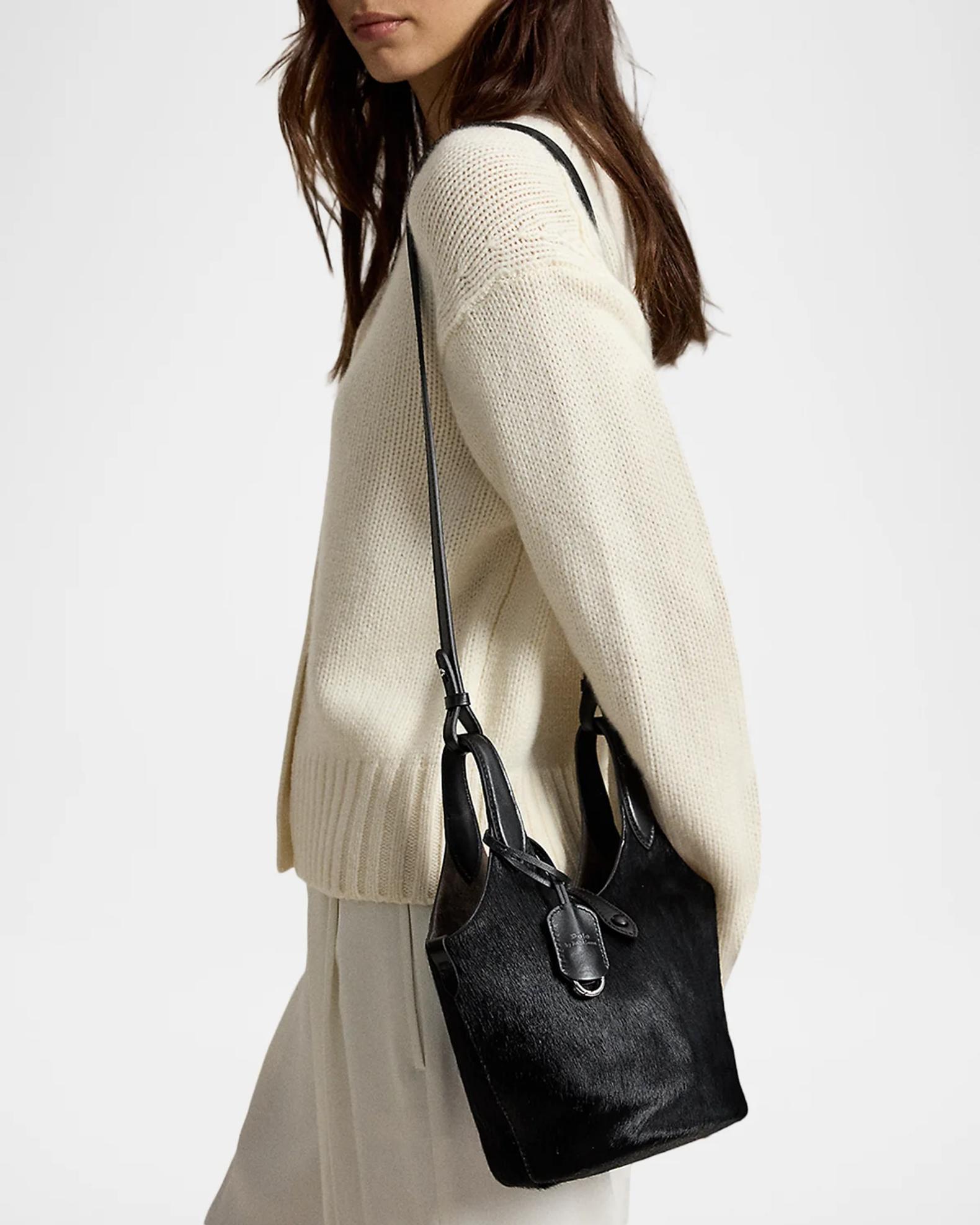Polo Ralph Lauren Polo Play Haircalf Tote Bag | Neiman Marcus