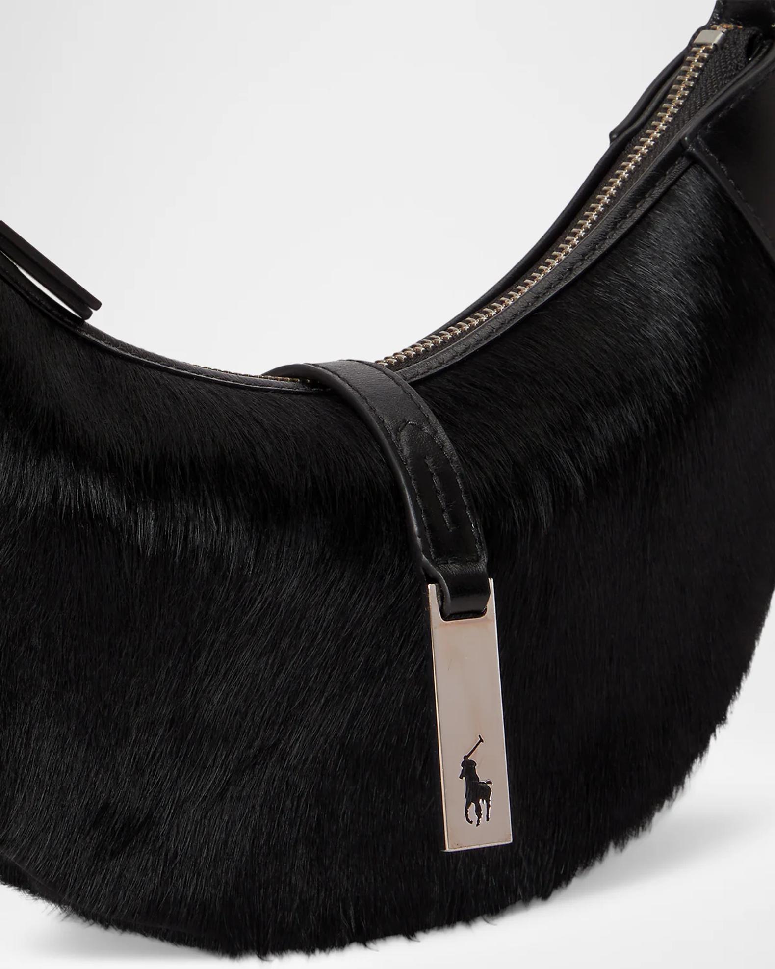 Polo Ralph Lauren Polo ID Haircalf Mini Shoulder Bag | Neiman Marcus