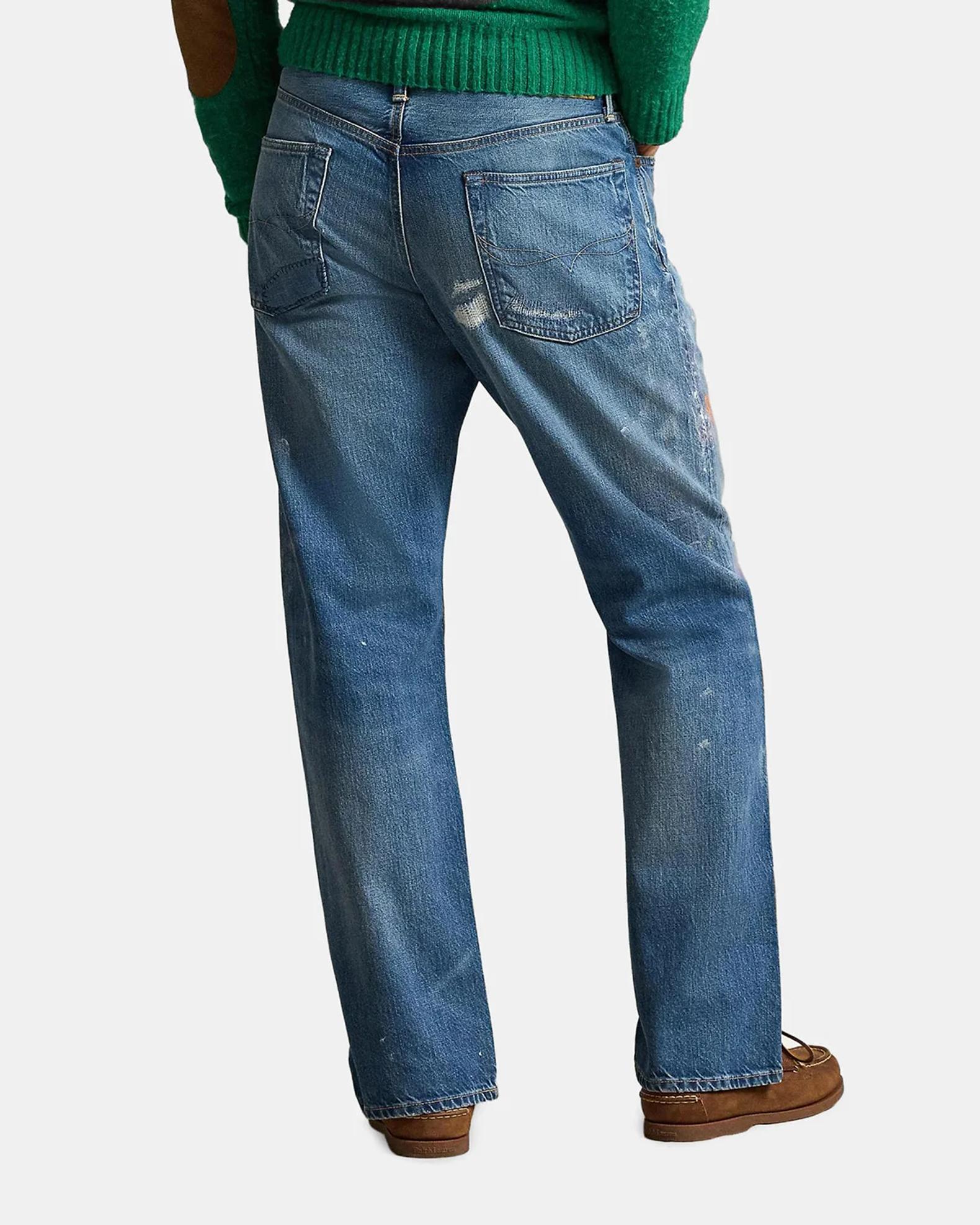 Polo Ralph Lauren Men's Vintage Classic Distressed Jeans | Neiman