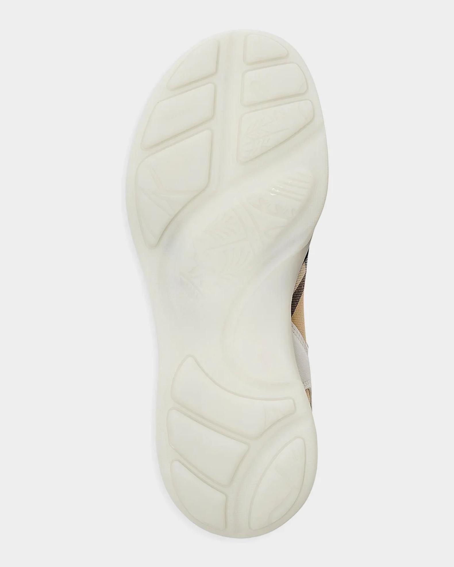 Burberry Little Kid's & Kid's Check Leather Low-Top Sneakers