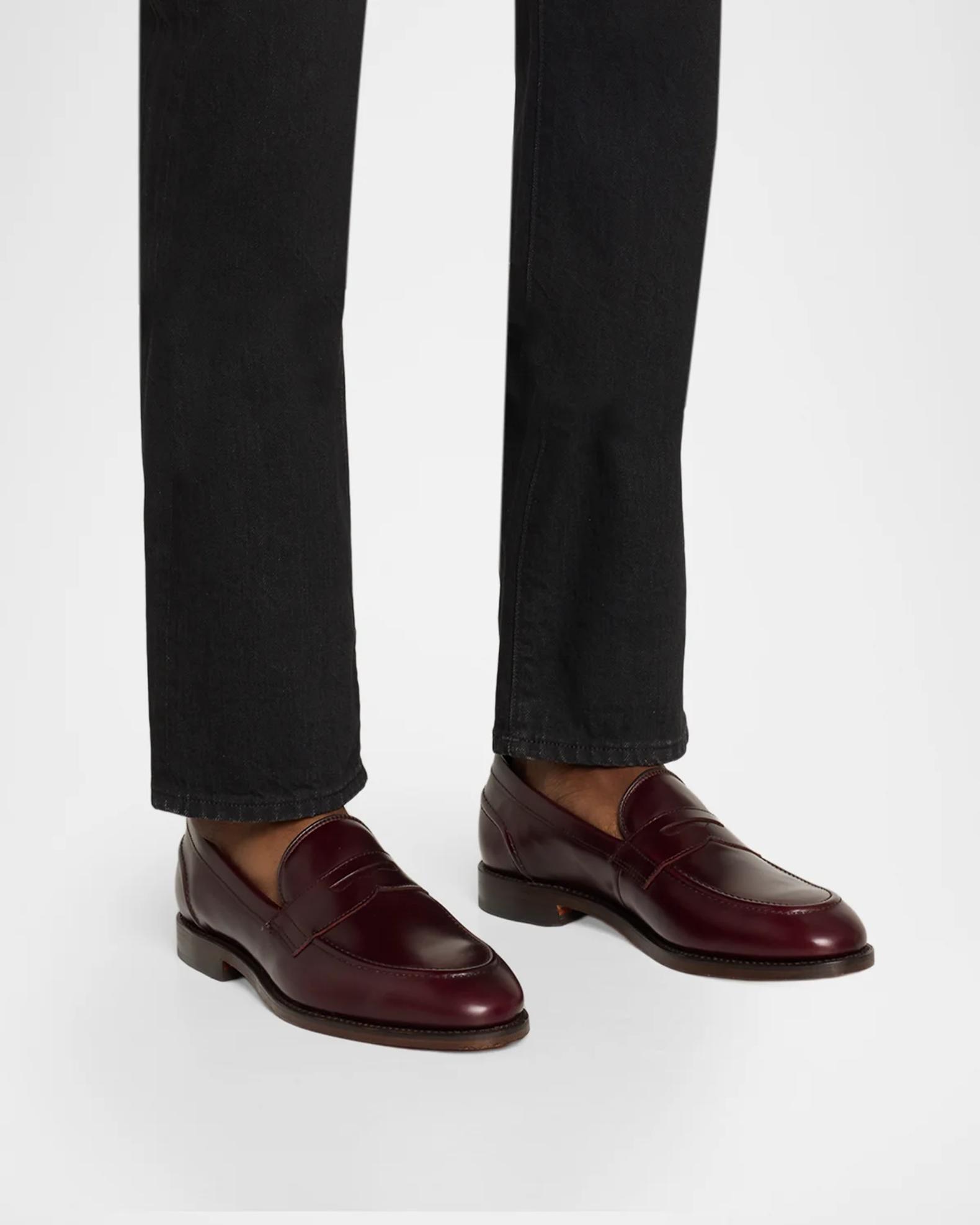 Allen Edmonds Men's Randolph 2.0 Leather Penny Loafers | Neiman Marcus