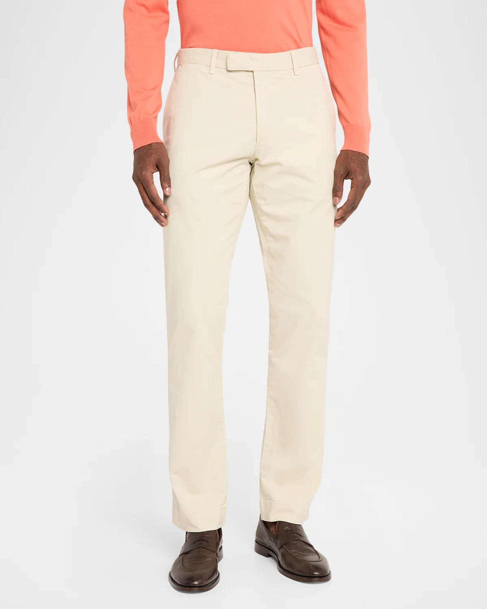 Polo Ralph Lauren Men's Cotton Twill Straight-Leg Pants | Neiman