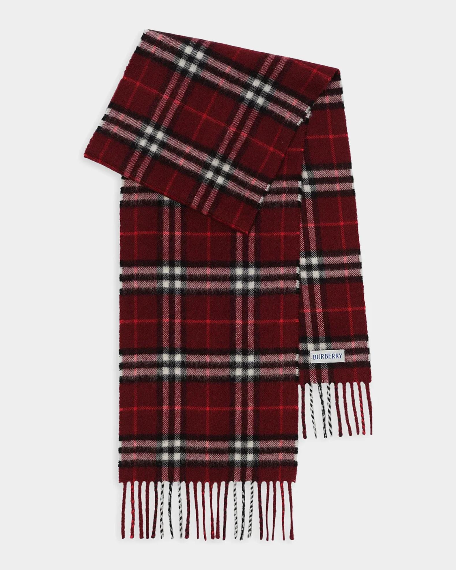 Burberry Kid's Check Cashmere Scarf | Neiman Marcus