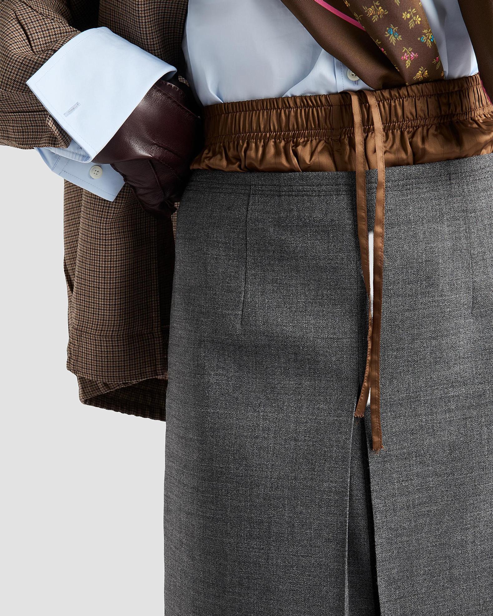 Prada Wool Midi Skirt | Neiman Marcus
