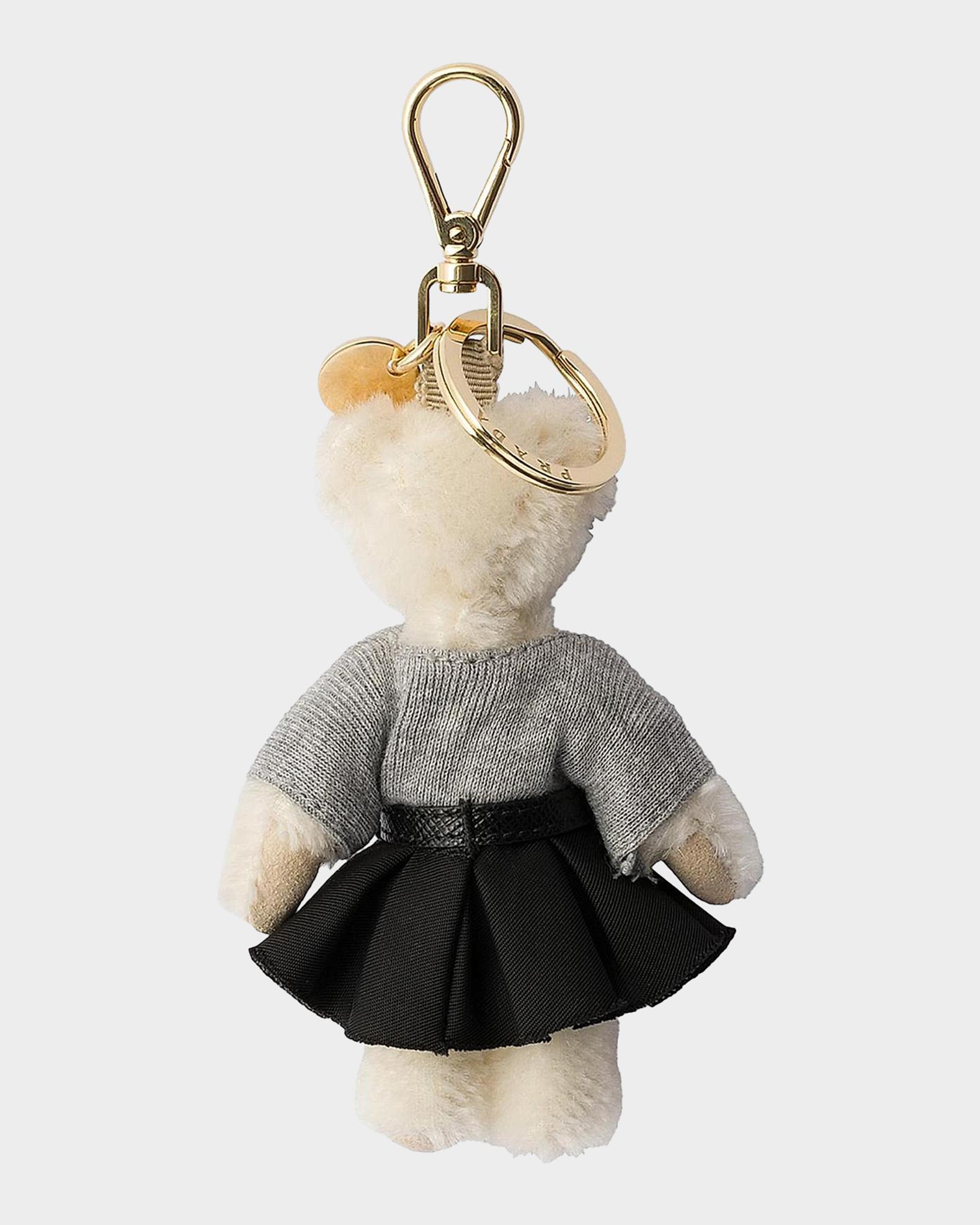 Raichi　PRADA　キーリング　チャーム　クマセット Prada Bear Trick Bag Charm | Neiman Marcus