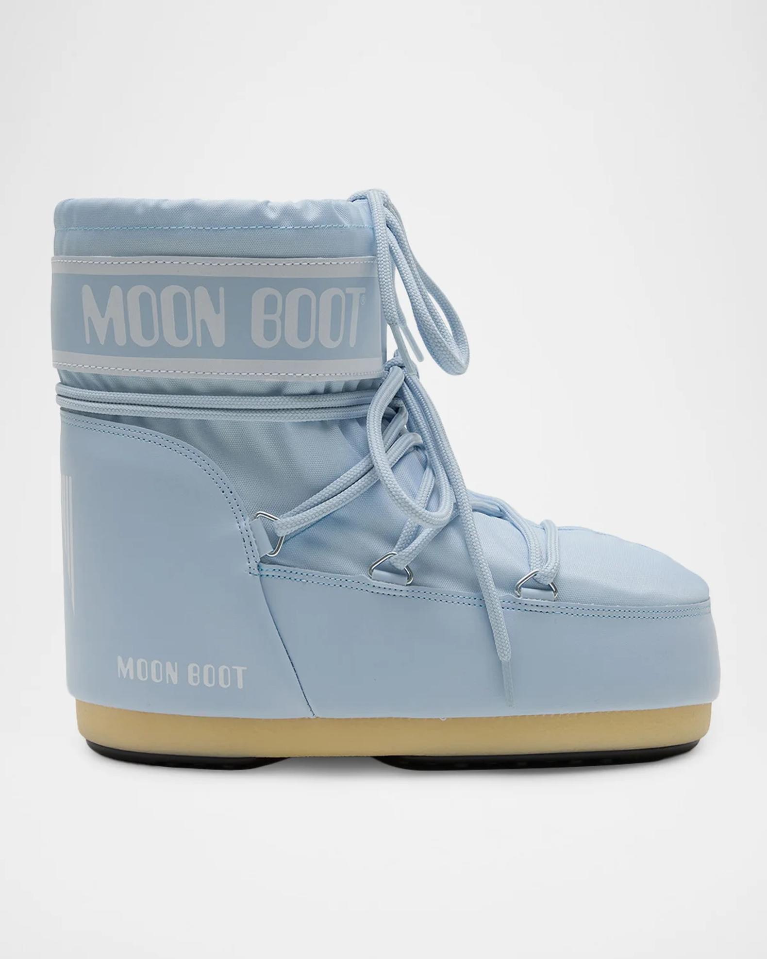 MOON BOOT Icon Low PVC  boots　ムーンブーツ Moon Boot Icon Low Nylon Snow Boots | Neiman Marcus
