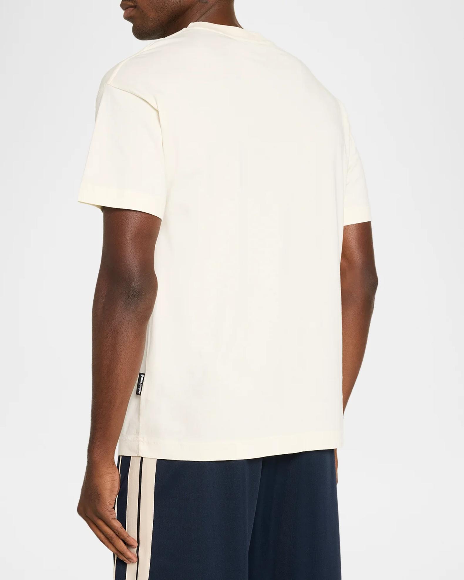 Palm Angels Men's The Neck Logo Regular T-Shirt | Neiman Marcus