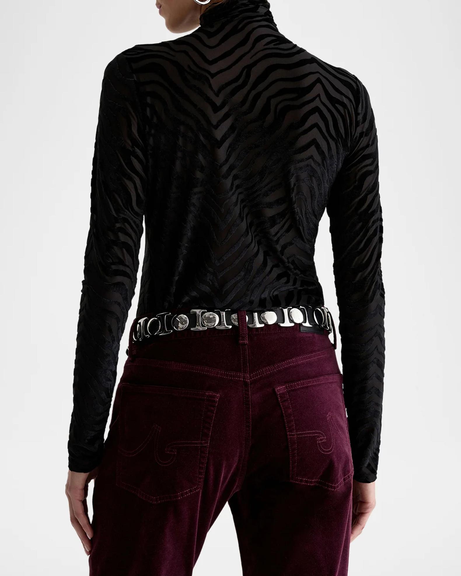 AG Jeans Chels Wild Lines Top | Neiman Marcus