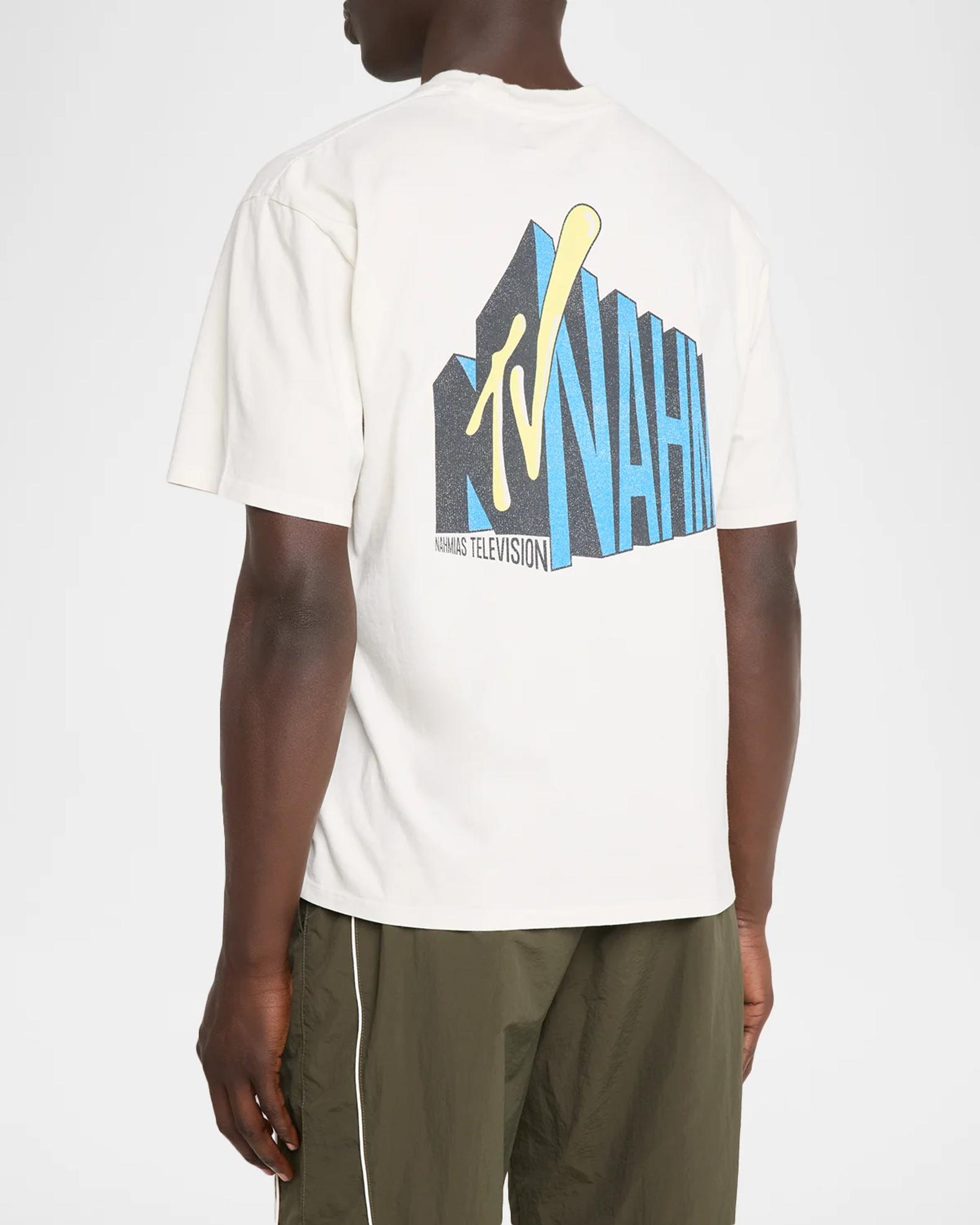 NAHMIAS Men's Retro Graphic Crewneck T-Shirt | Neiman Marcus