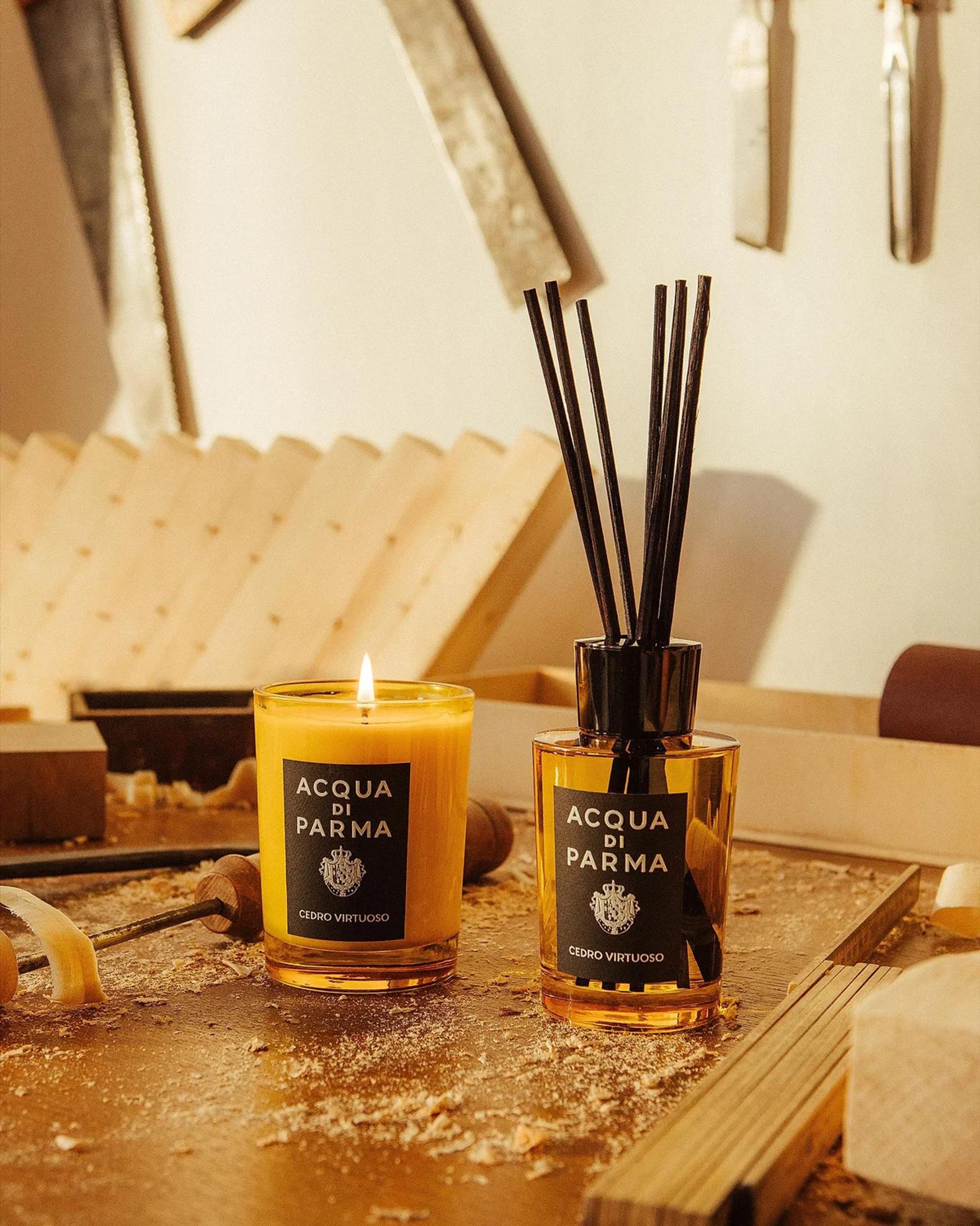 Acqua di Parma Signatures of the Sun Cedro Virtuoso Reed Diffuser, 6 oz ...