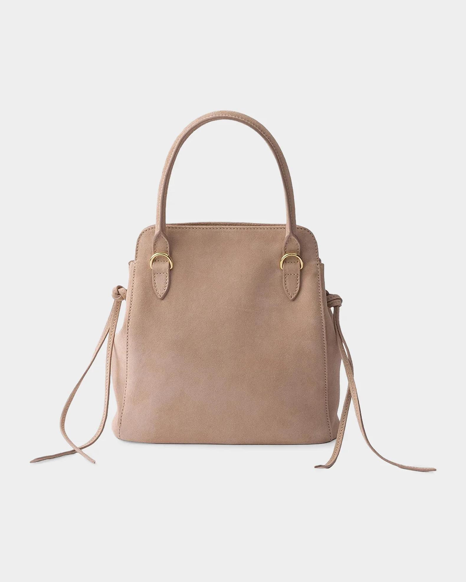 Prada Carry Mini Suede Top Handle Bag | Neiman Marcus