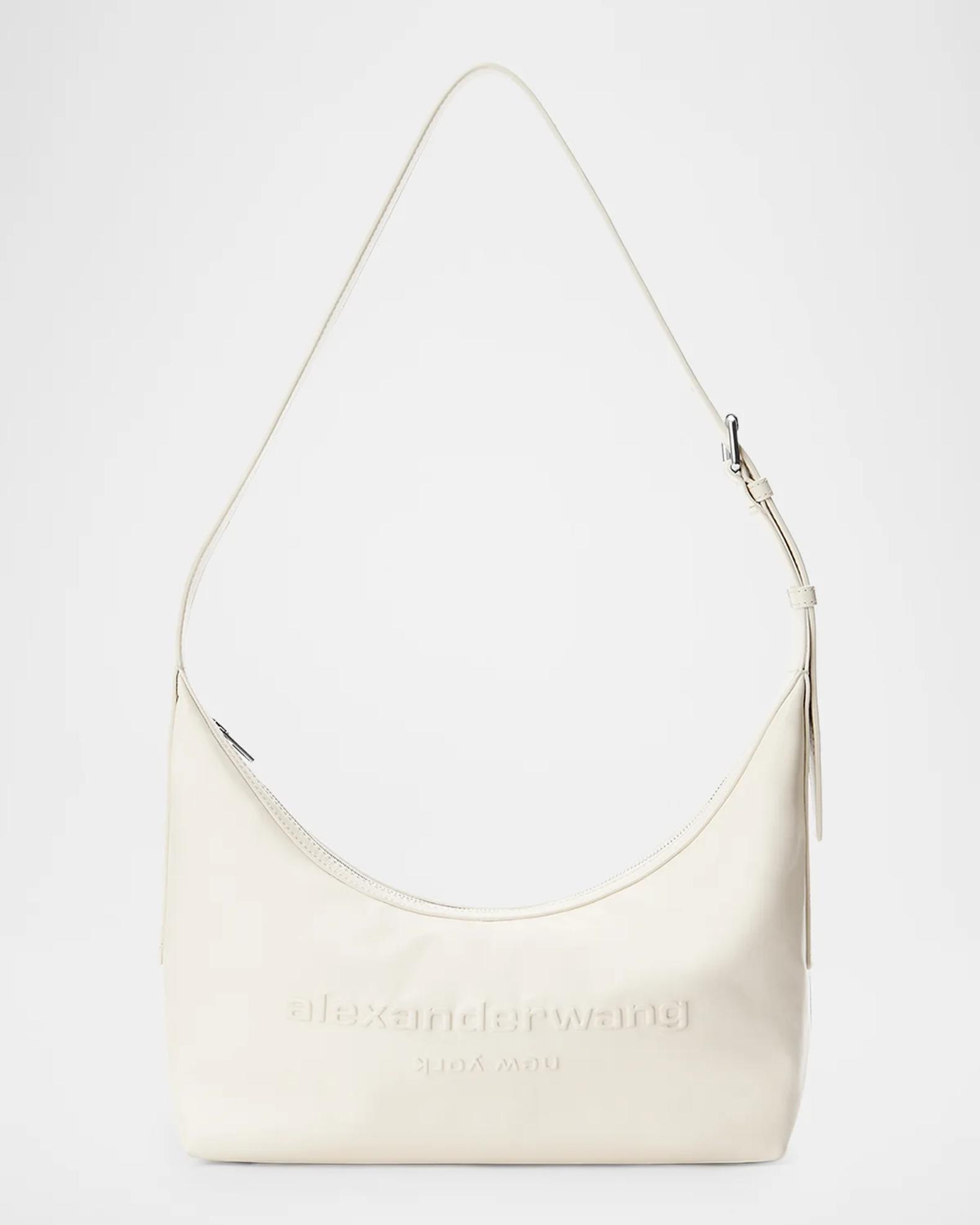 Alexander Wang Punch Leather Crossbody Bag | Neiman Marcus