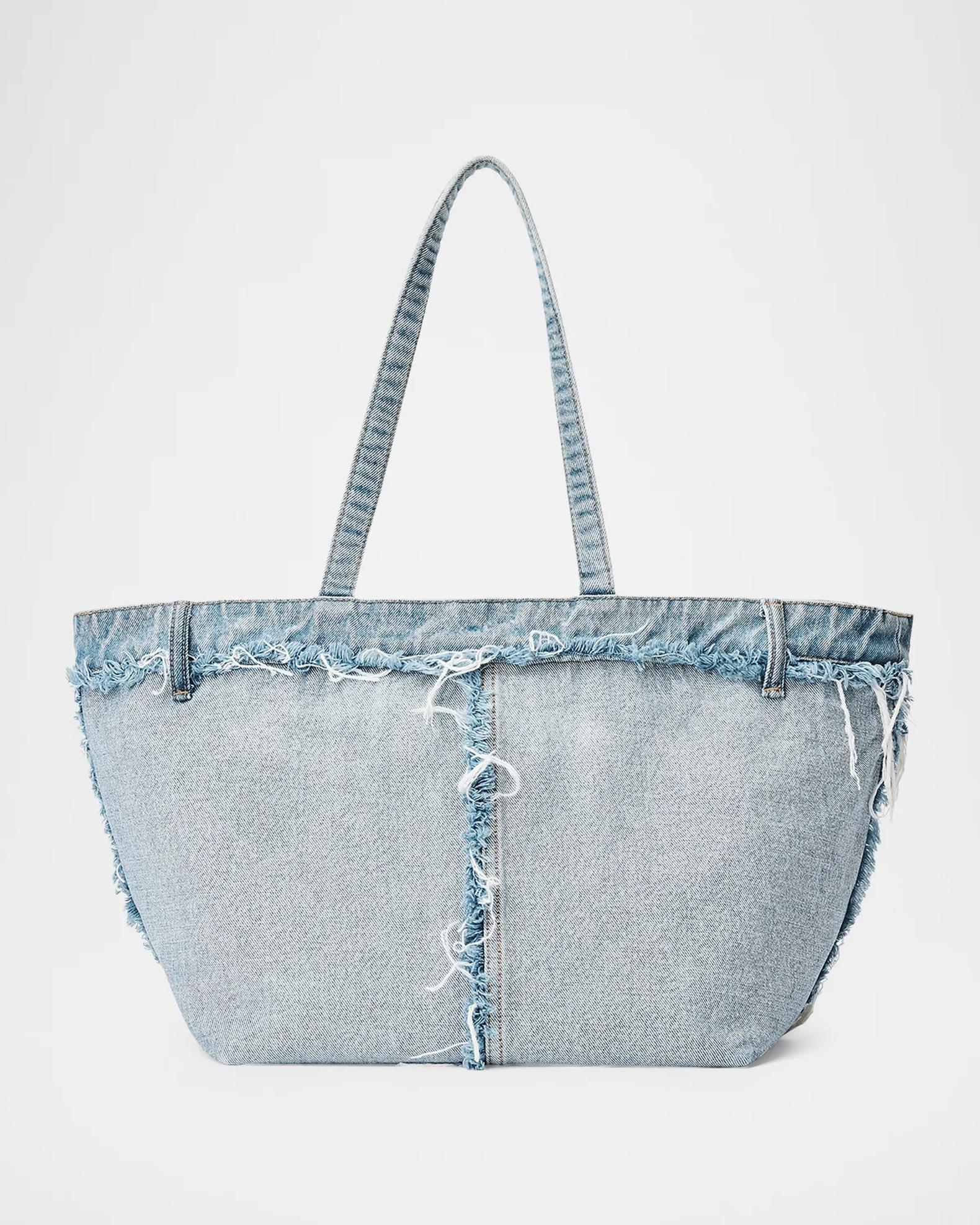Alexander Wang Punch Denim Tote Bag | Neiman Marcus