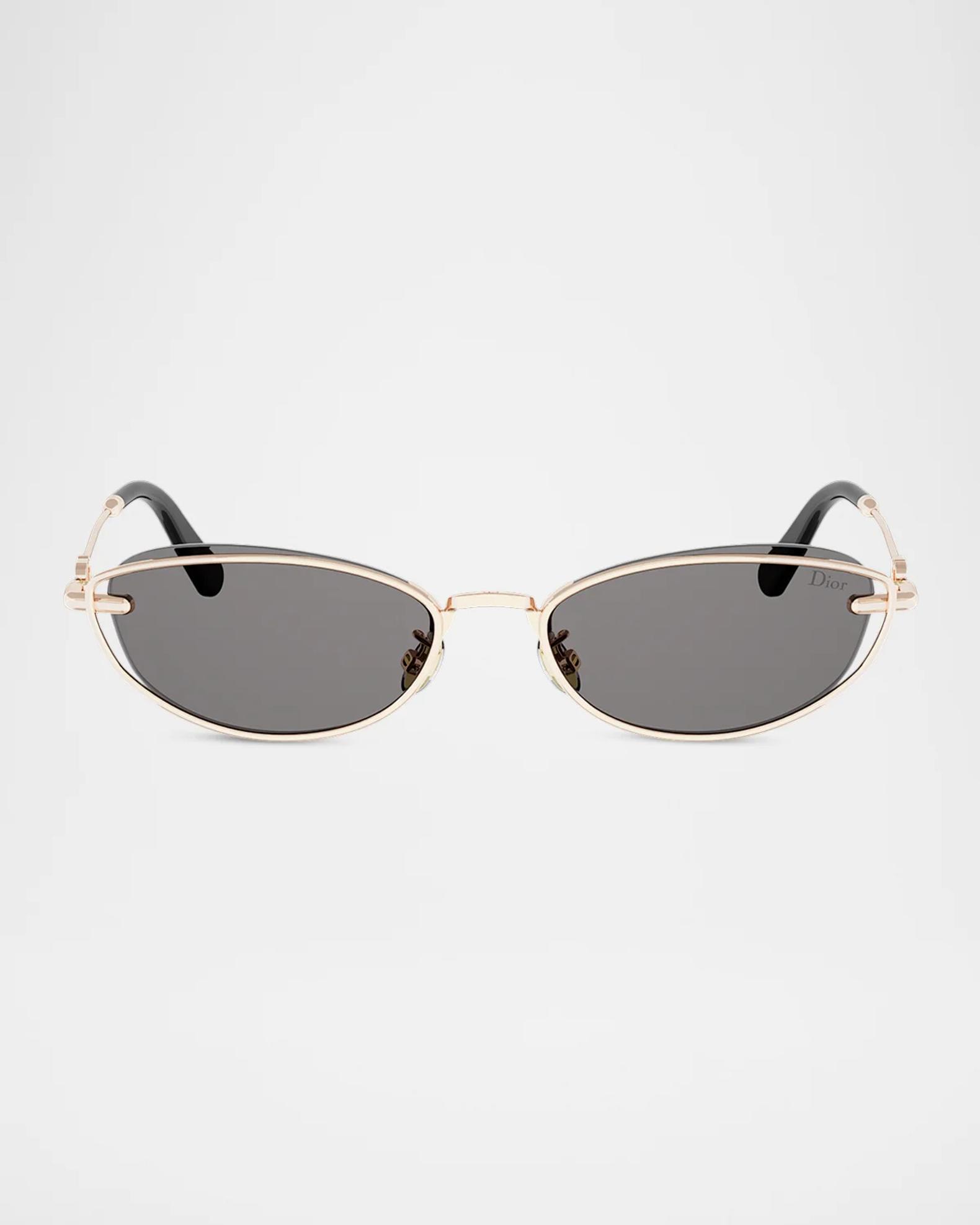 ディオール Petit CD サングラス Dior Petit CD 54MM Oval Sunglasses | Neiman Marcus